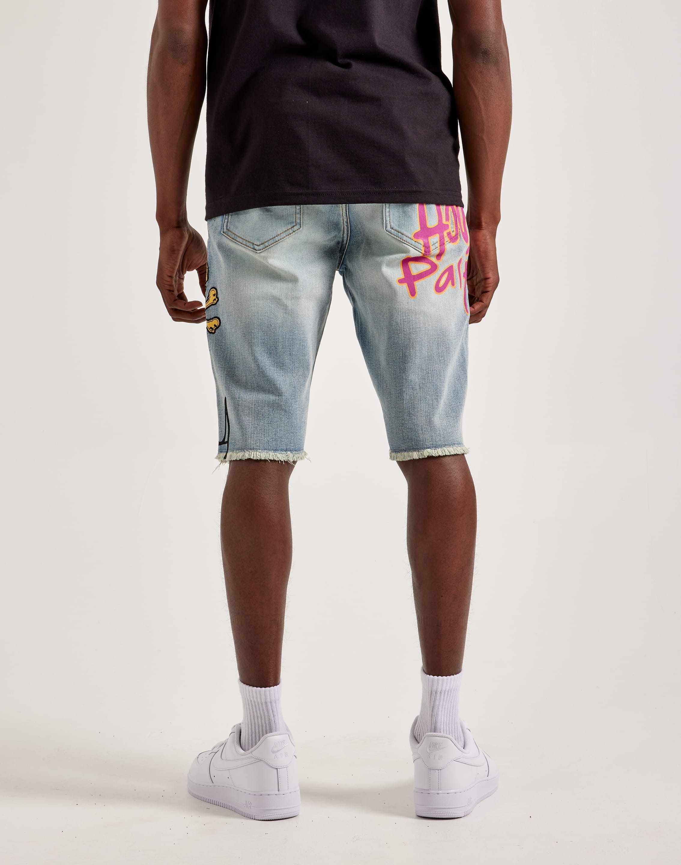 Photo of Embellish Nyc Rip-Off Denim Shorts