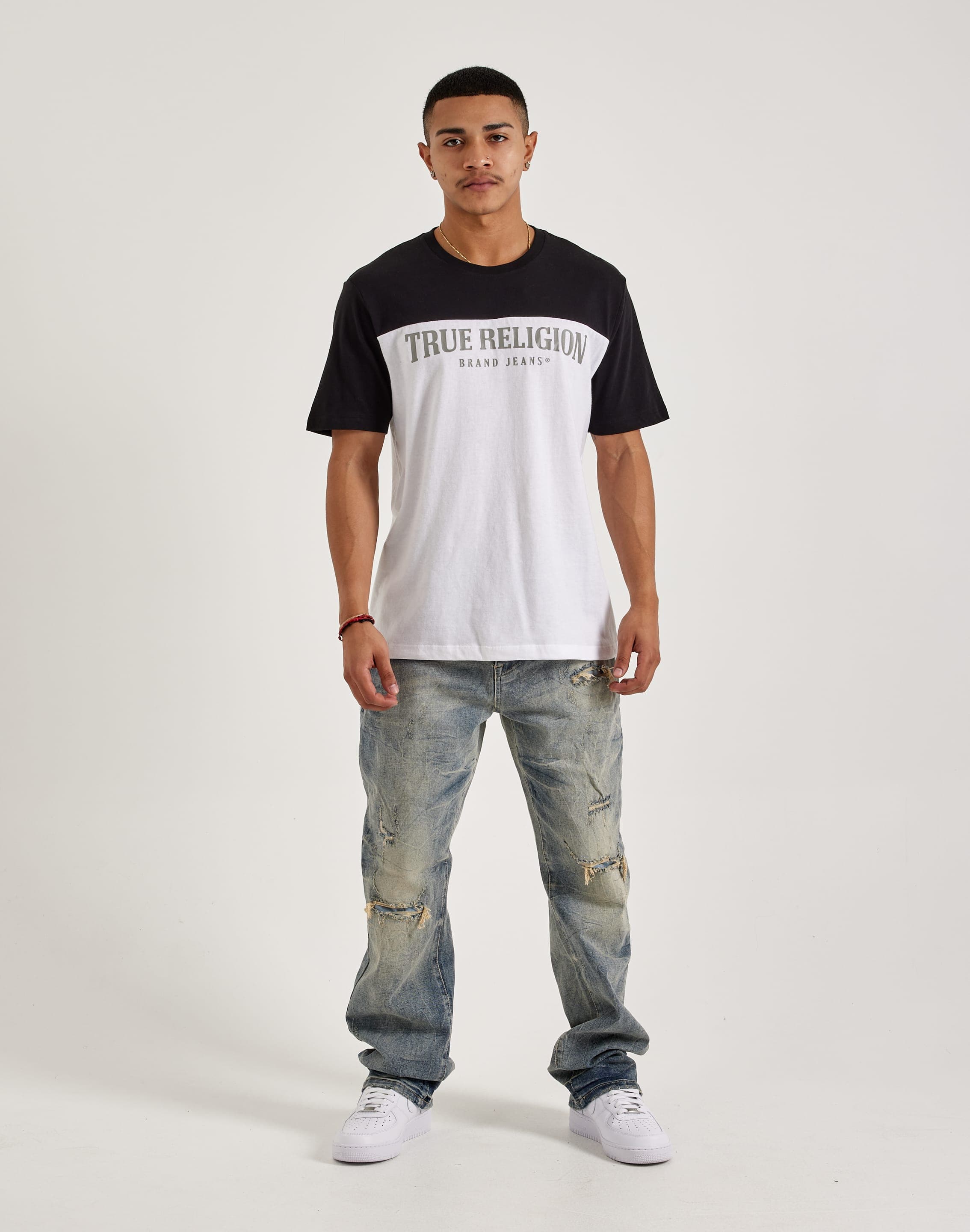 True Religion Two-Toned Tee