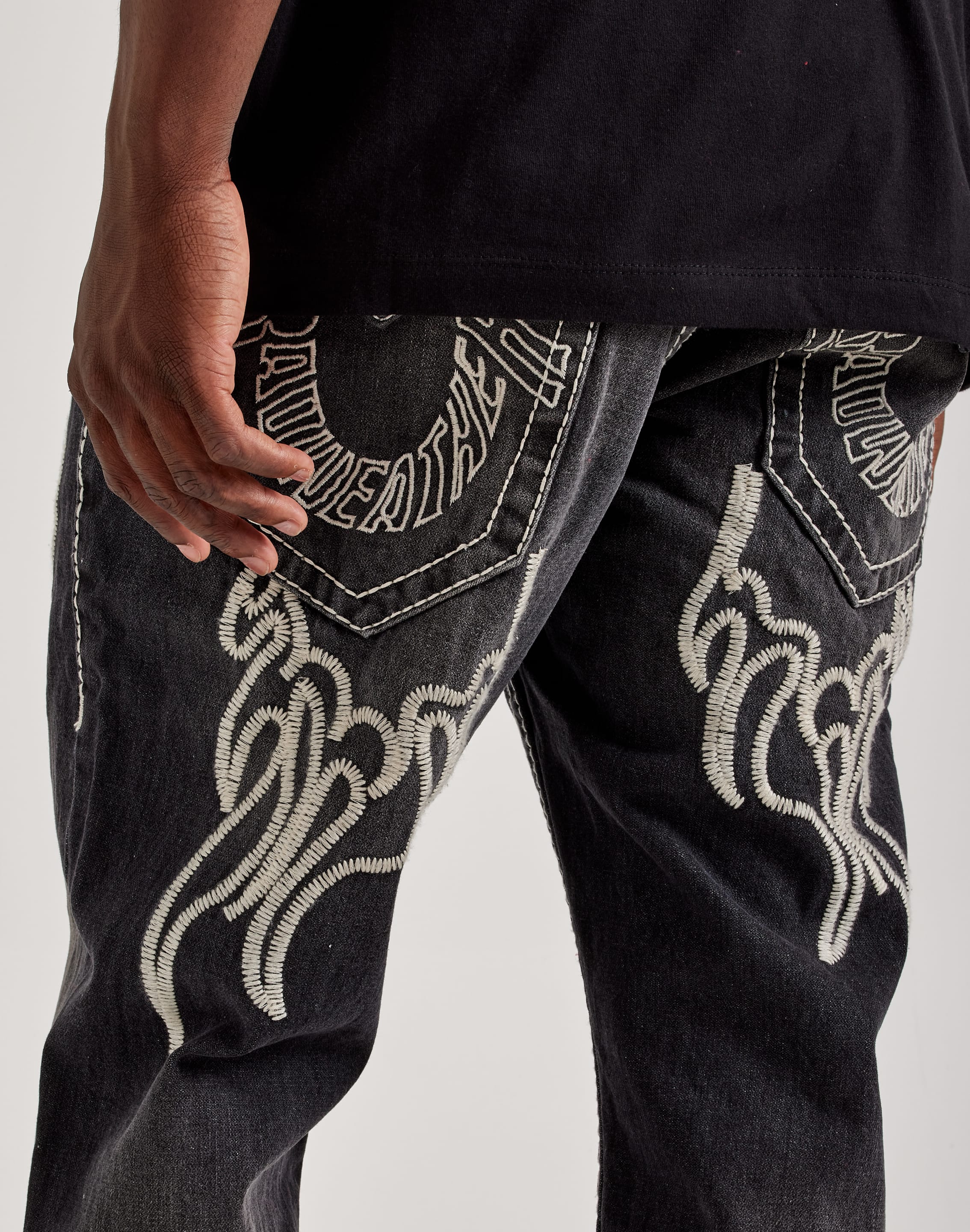 True Religion Bad Weather Big T Flame Billy Jeans – DTLR