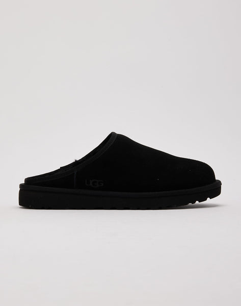 【おもち】UGG CLASSIC SLIPPER　ブラック　23cm UGG CLASSIC SLIPPER II BLACK SHEARLING SLIP ON SLIPPERS US 8 / EU