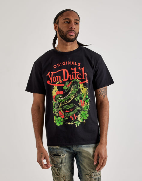 von dutch denim dress Von Dutch Men Von Dutch Originals Tee Black LG