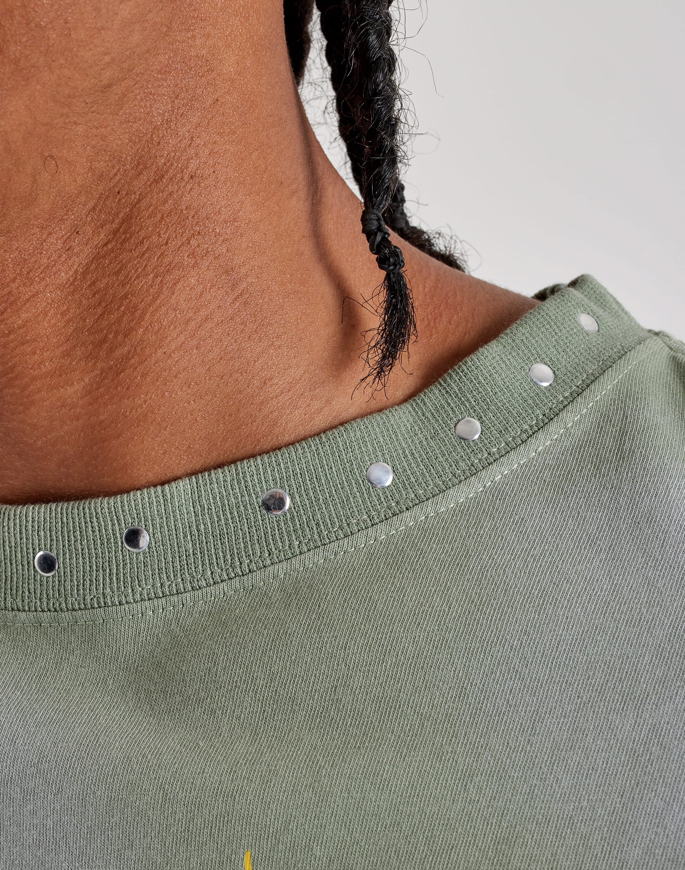 Photo of Von Dutch Eagle Studded Oversized Tee