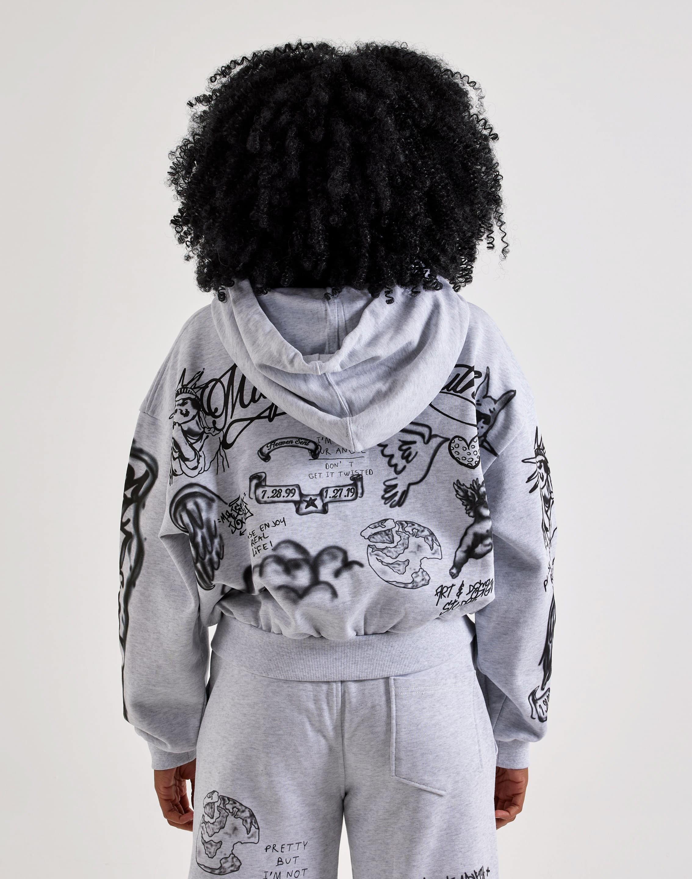 Photo of Majestik Artwork Full-Zip Fleece Hoodie