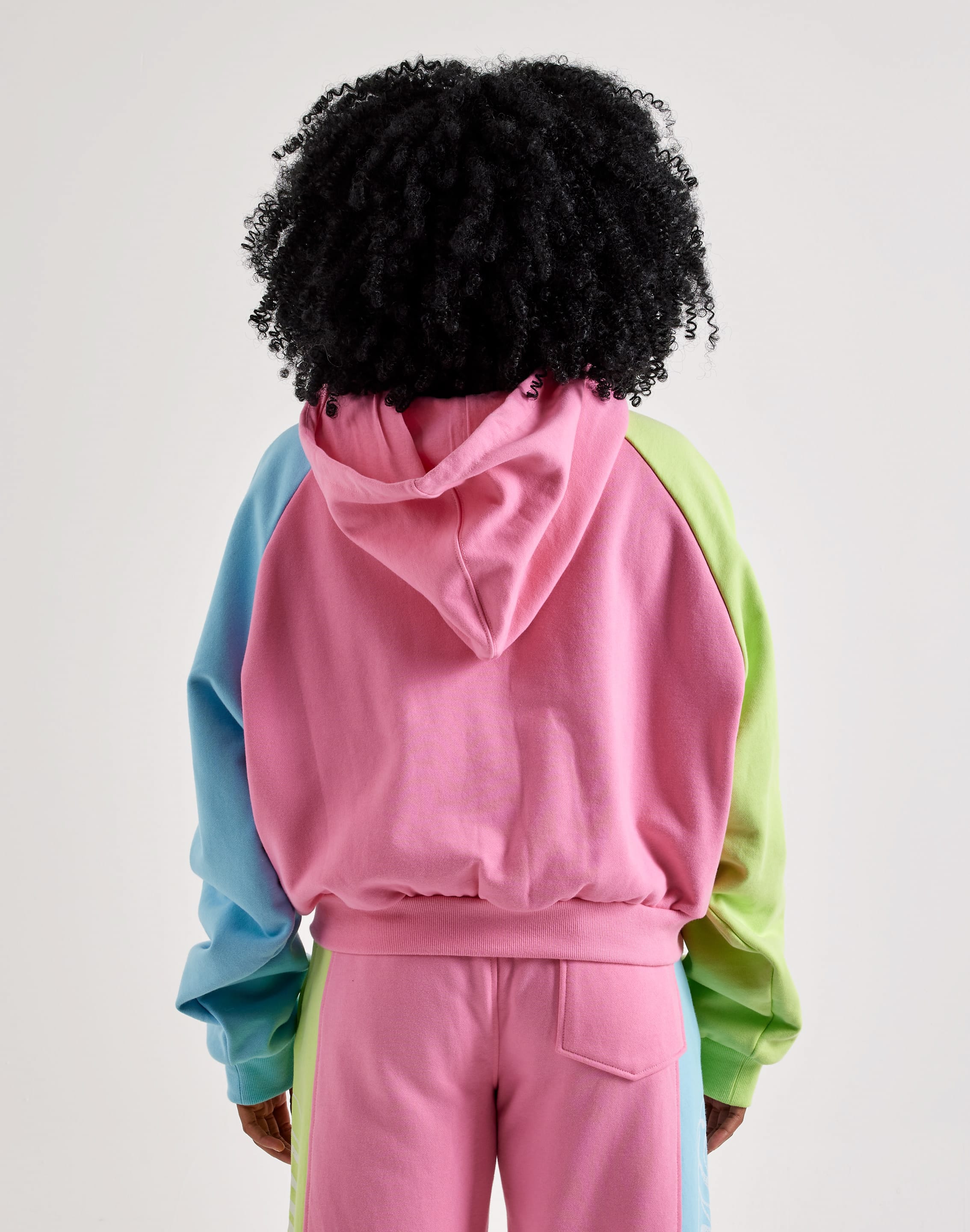 Photo of Majestik Colorblocked Full-Zip Fleece Hoodie