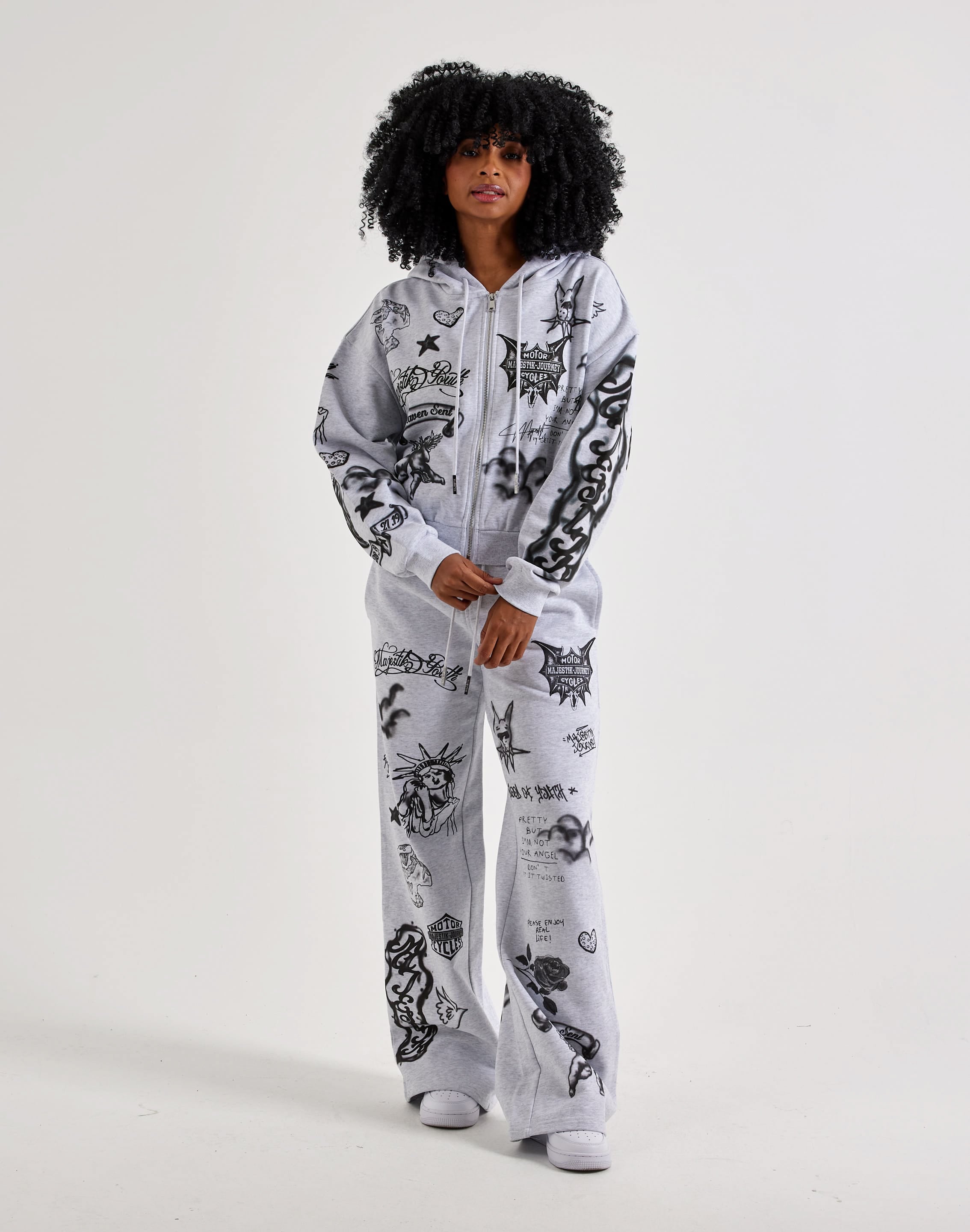 Photo of Majestik Artwork Fleece Pants