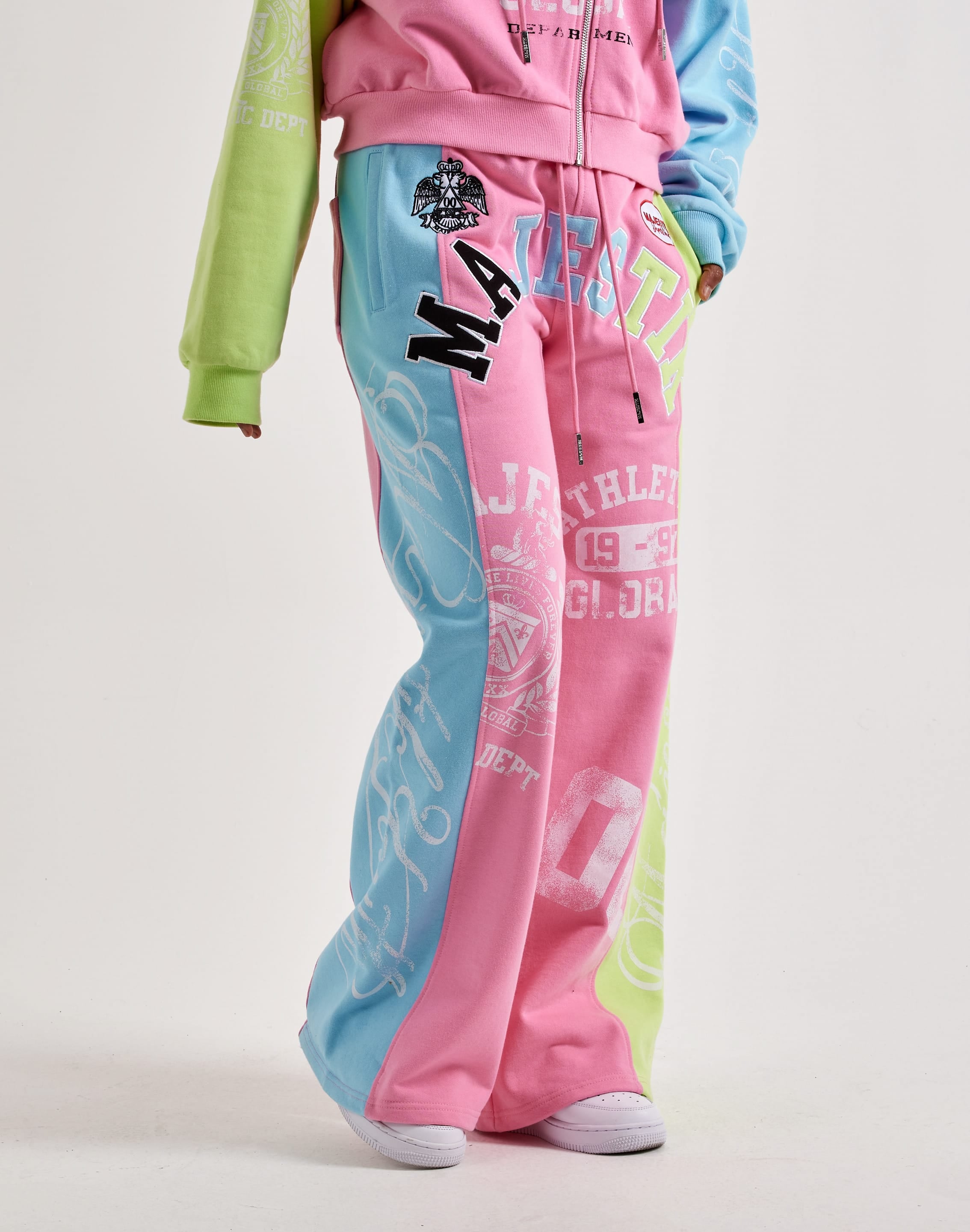 Photo of Majestik Colorblocked Fleece Pants