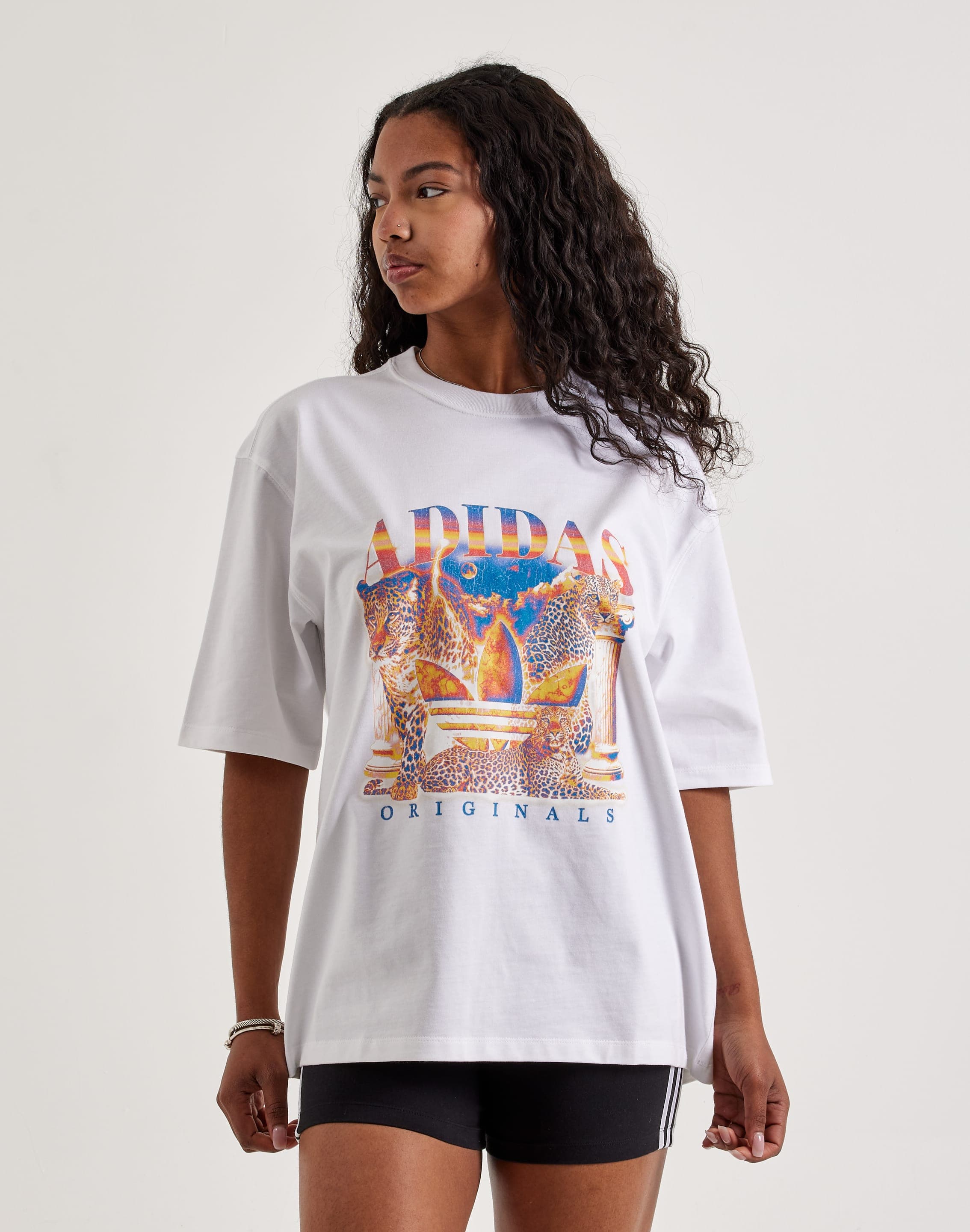 Adidas Leopard Graphic Tee – DTLR