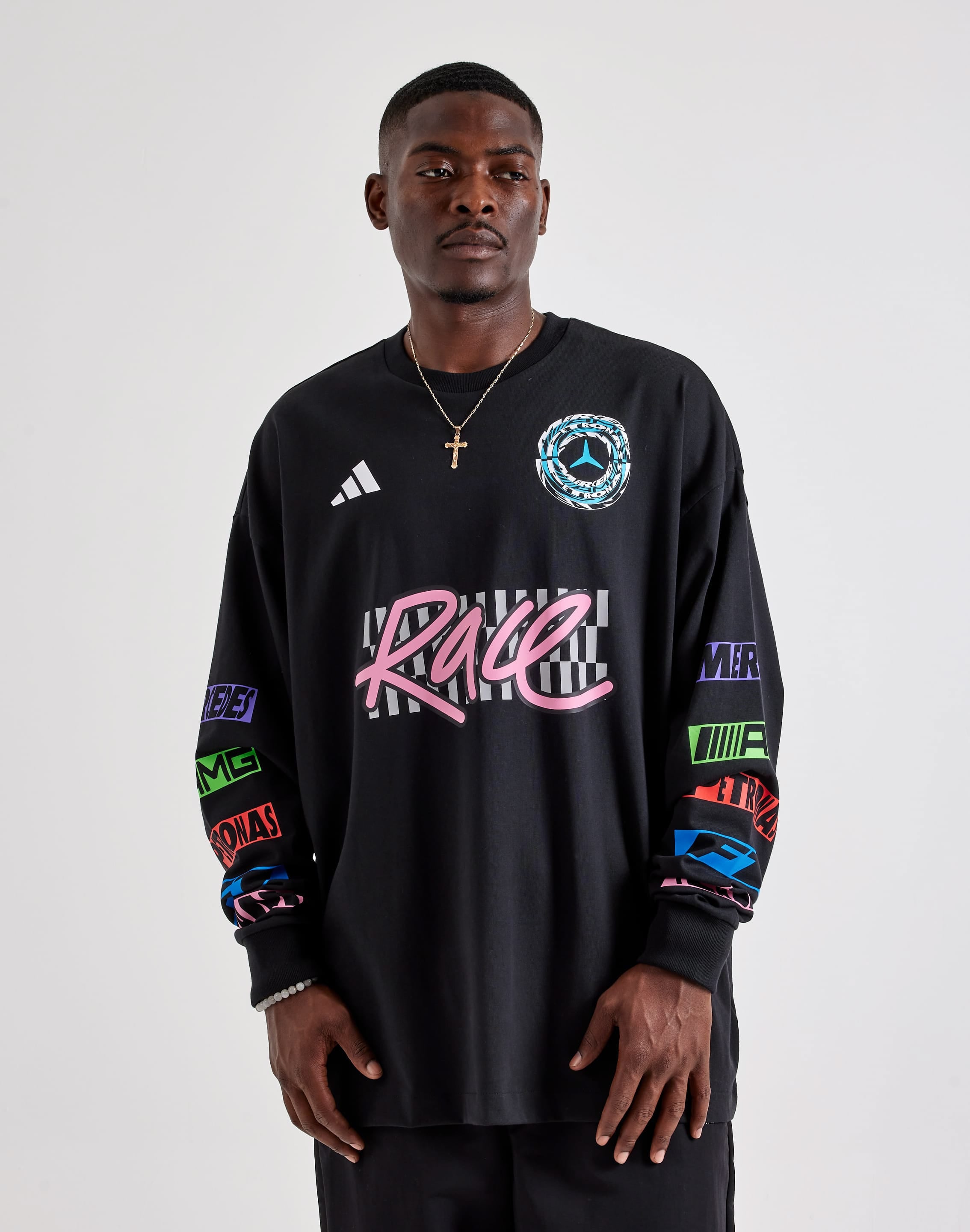 Photo of Adidas AMG Petronas Formula 1 Long-Sleeve Tee