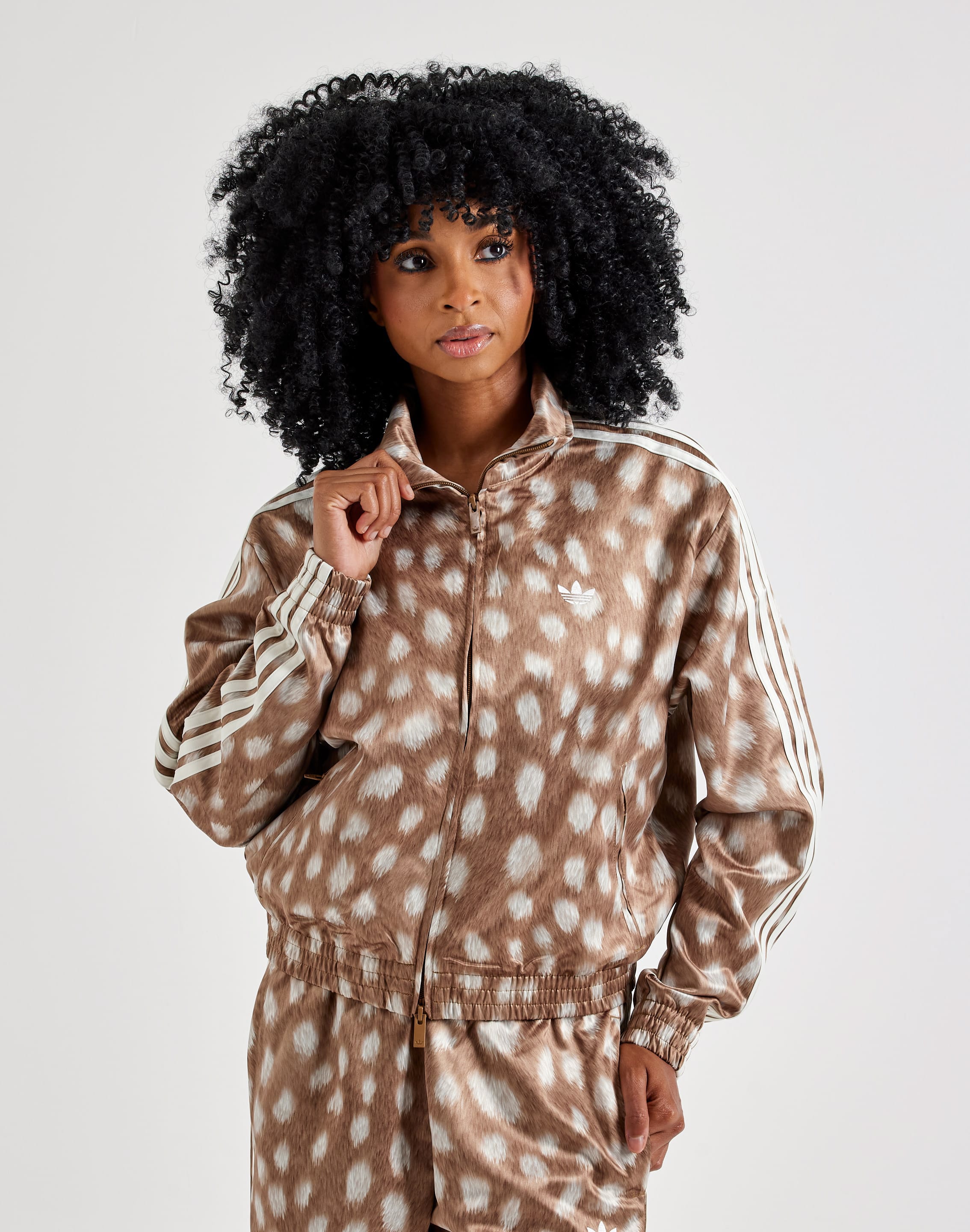 Photo of Adidas Animal Print Firebird Track Jacket