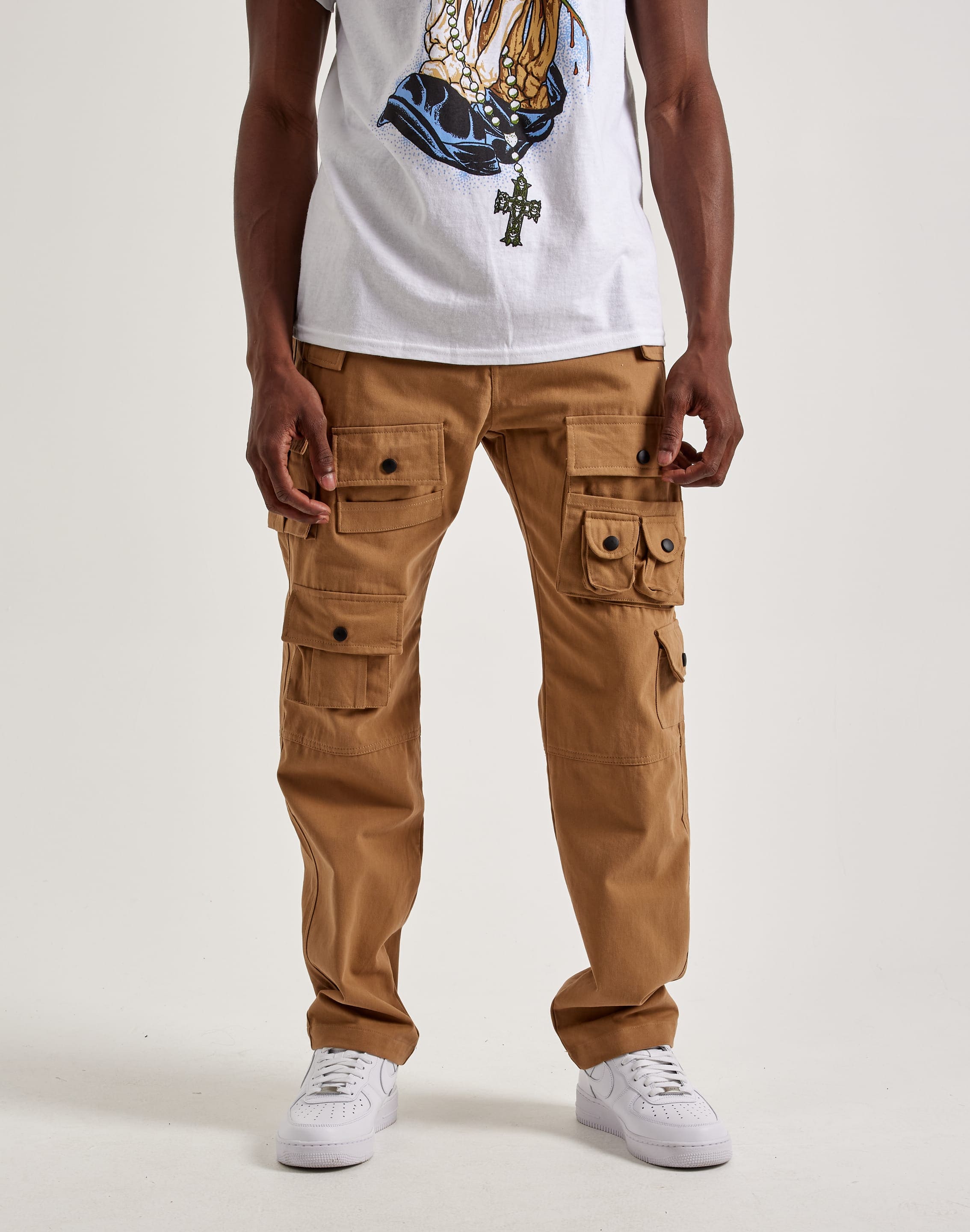 American Stitch Multi-Pocket Cargo Pants – DTLR - Main Image