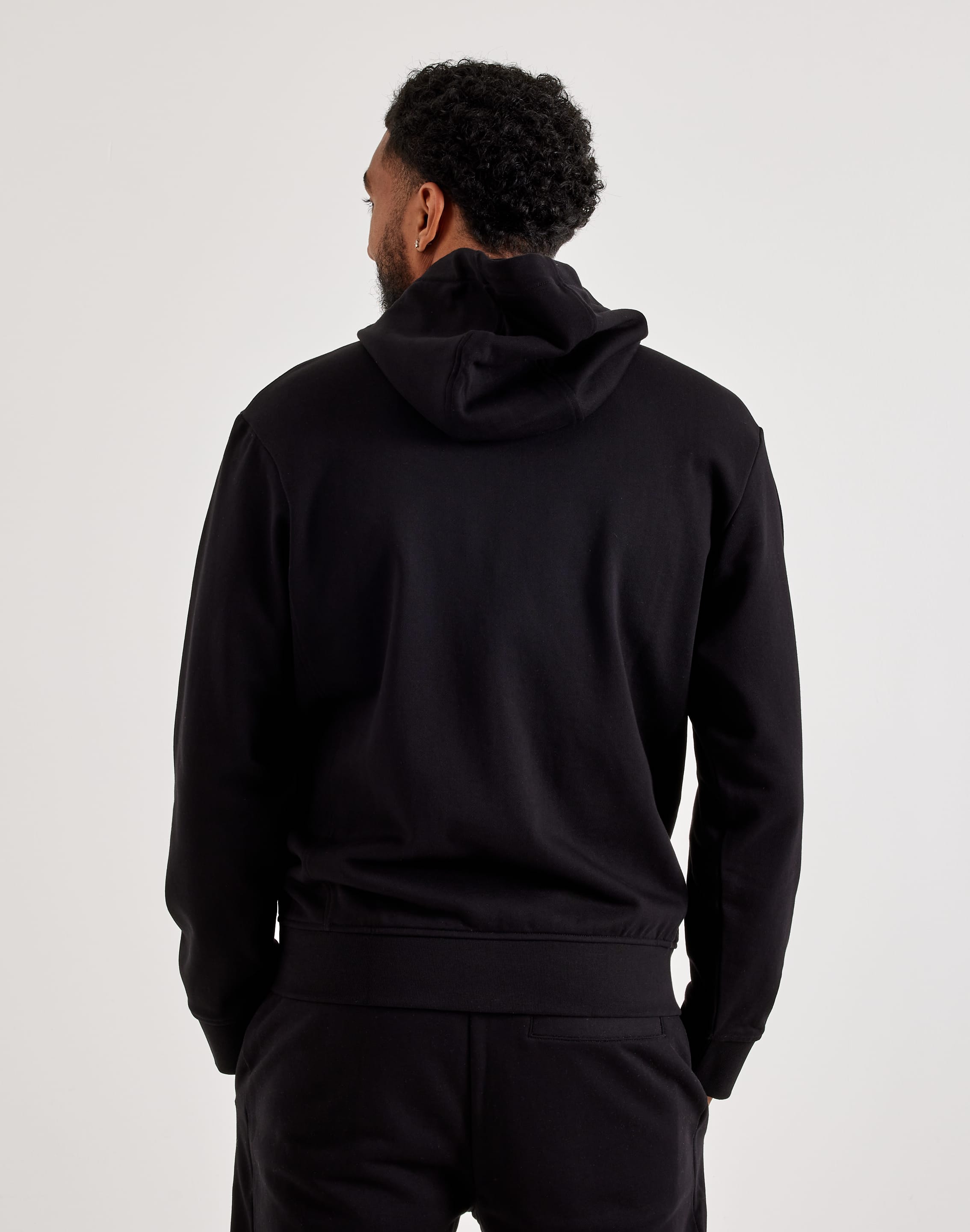 Armani Exchange Updated Milano Logo Fleece Full-Zip Hoodie – DTLR