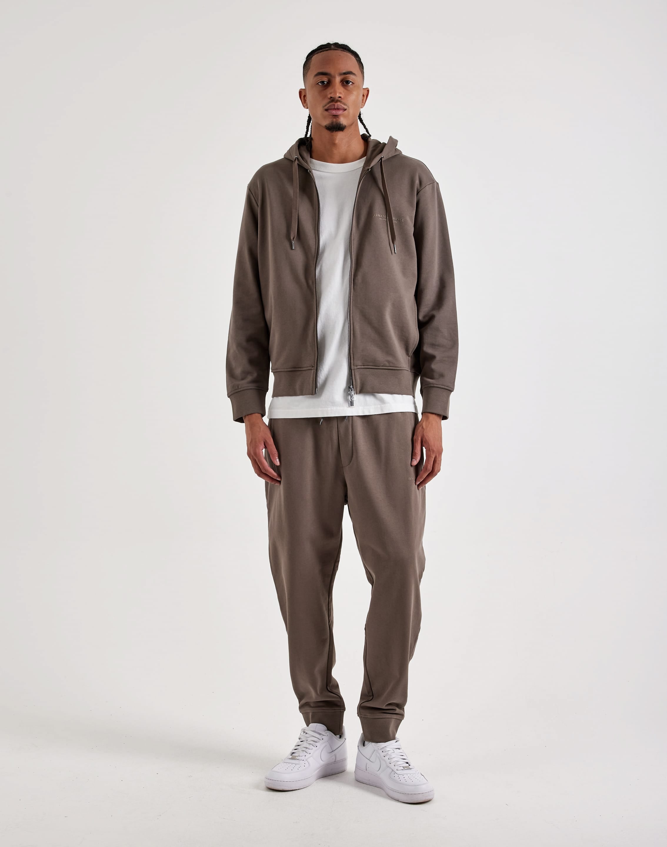 Photo of Armani Exchange Full-Zip Fleece Hoodie