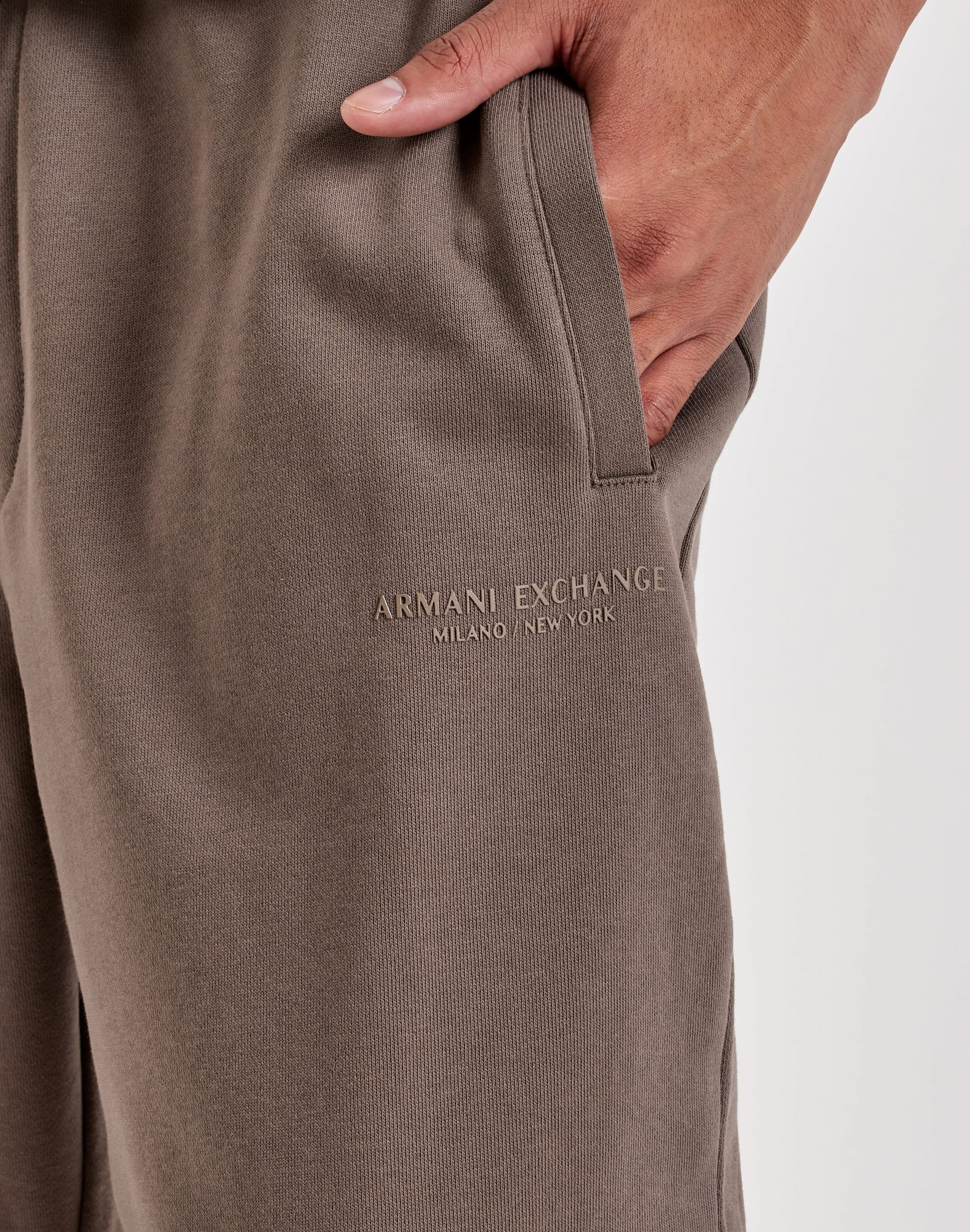 Photo of Armani Exchange Logo Fleece Sweatpants