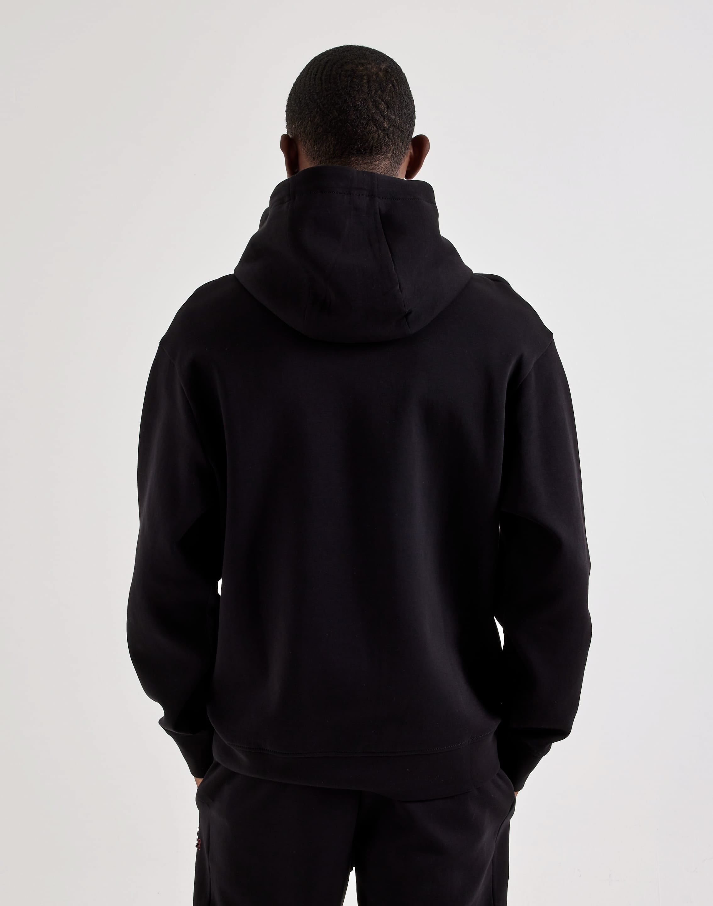 Armani Exchange Bold Logo Pullover Fleece Hoodie, image 3 of 4