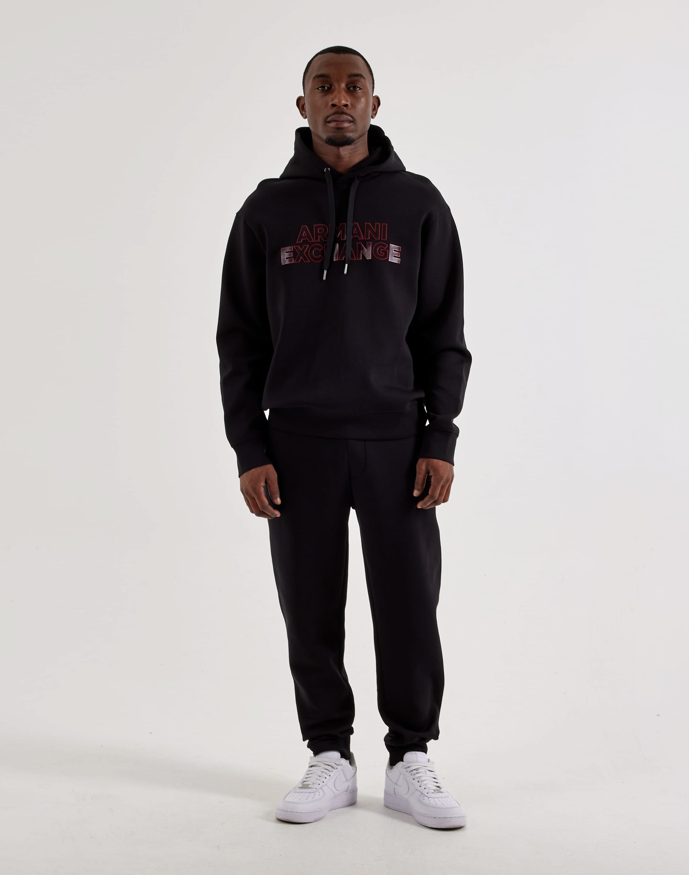 Armani Exchange Logo Fleece Sweatpants, image 4 of 4