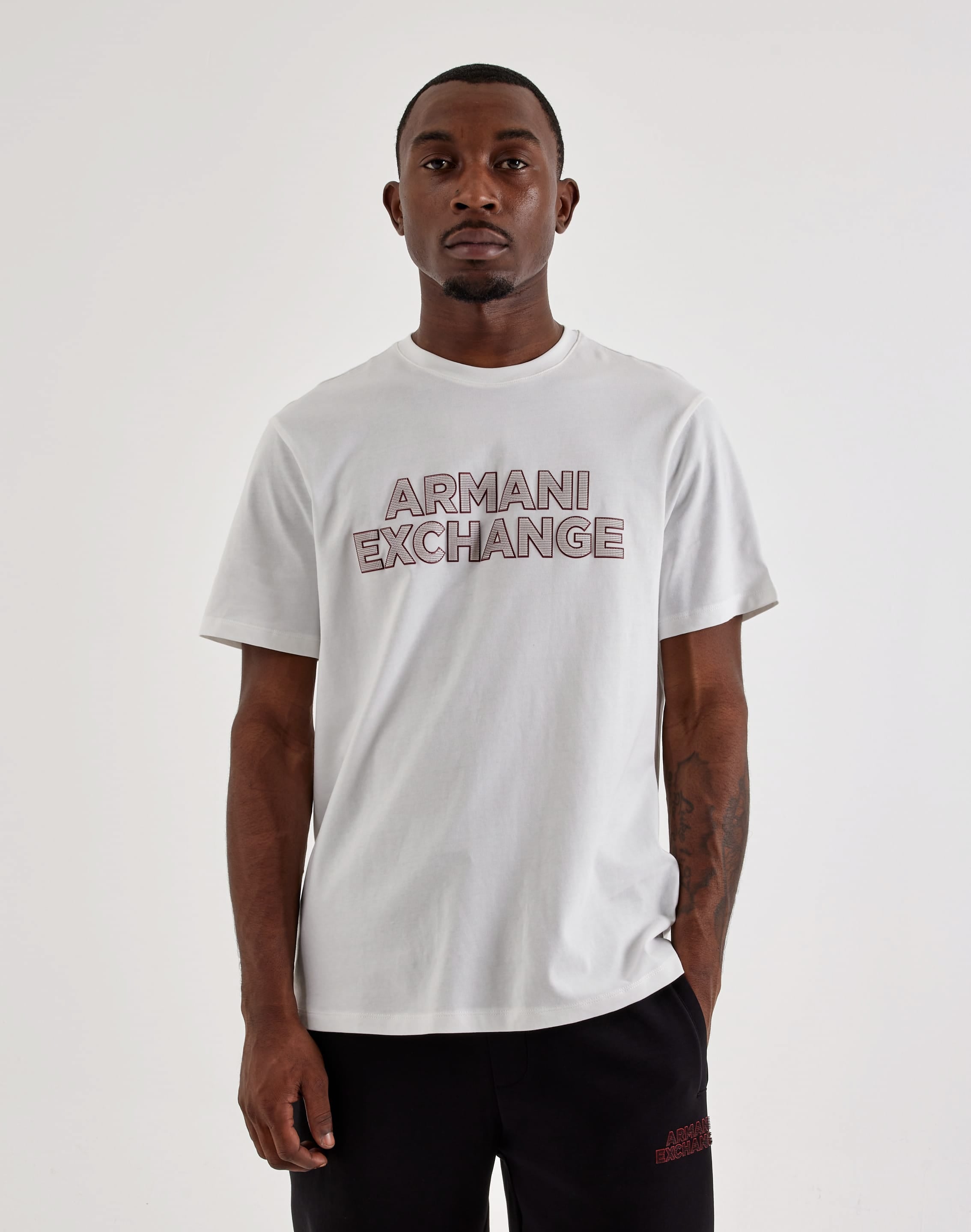 Armani Exchange Bold Logo Tee, image 1 of 4