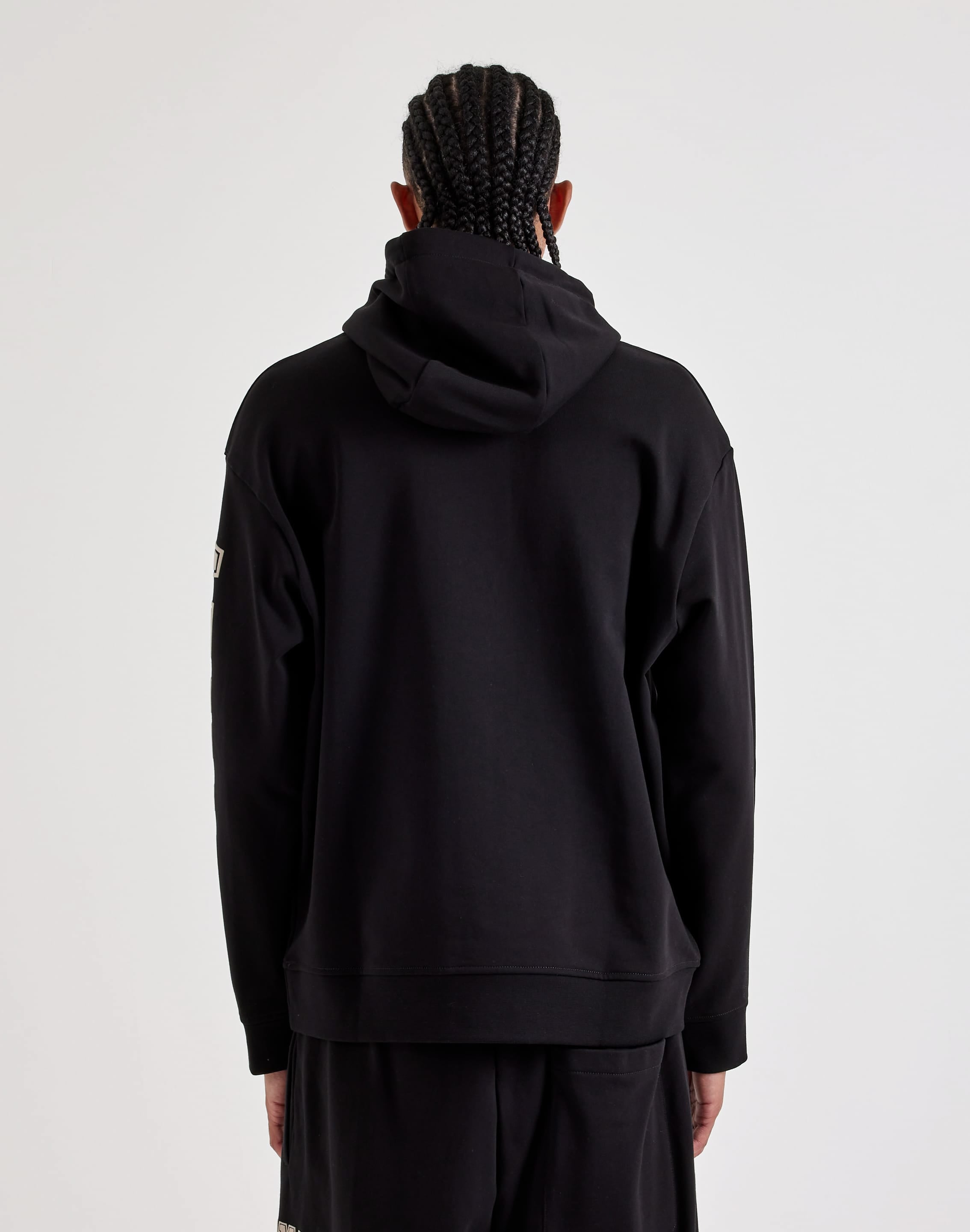 Photo of Armani Exchange Sleeve Logo Pullover Fleece Hoodie