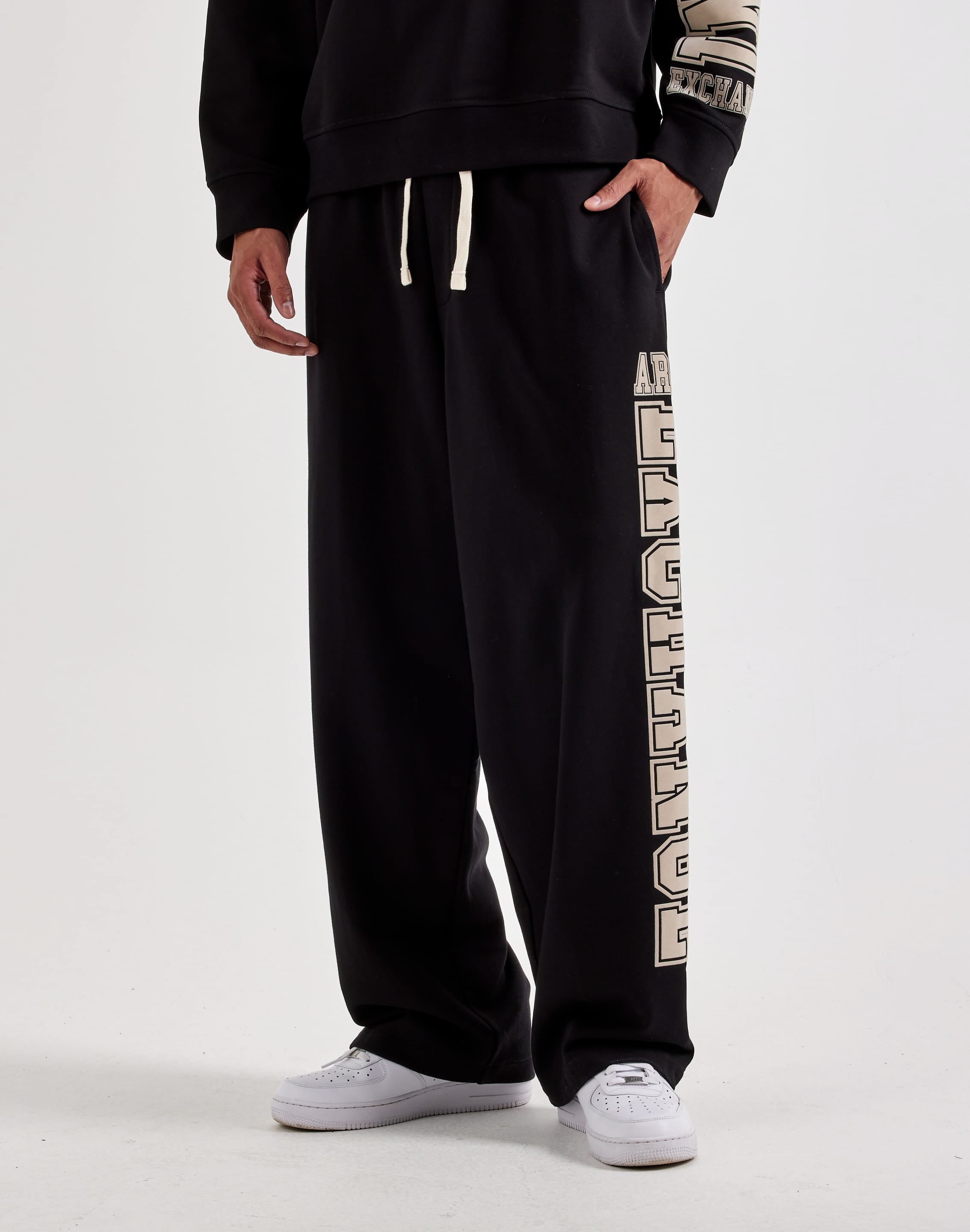 Photo of Armani Exchange Logo Fleece Sweatpants