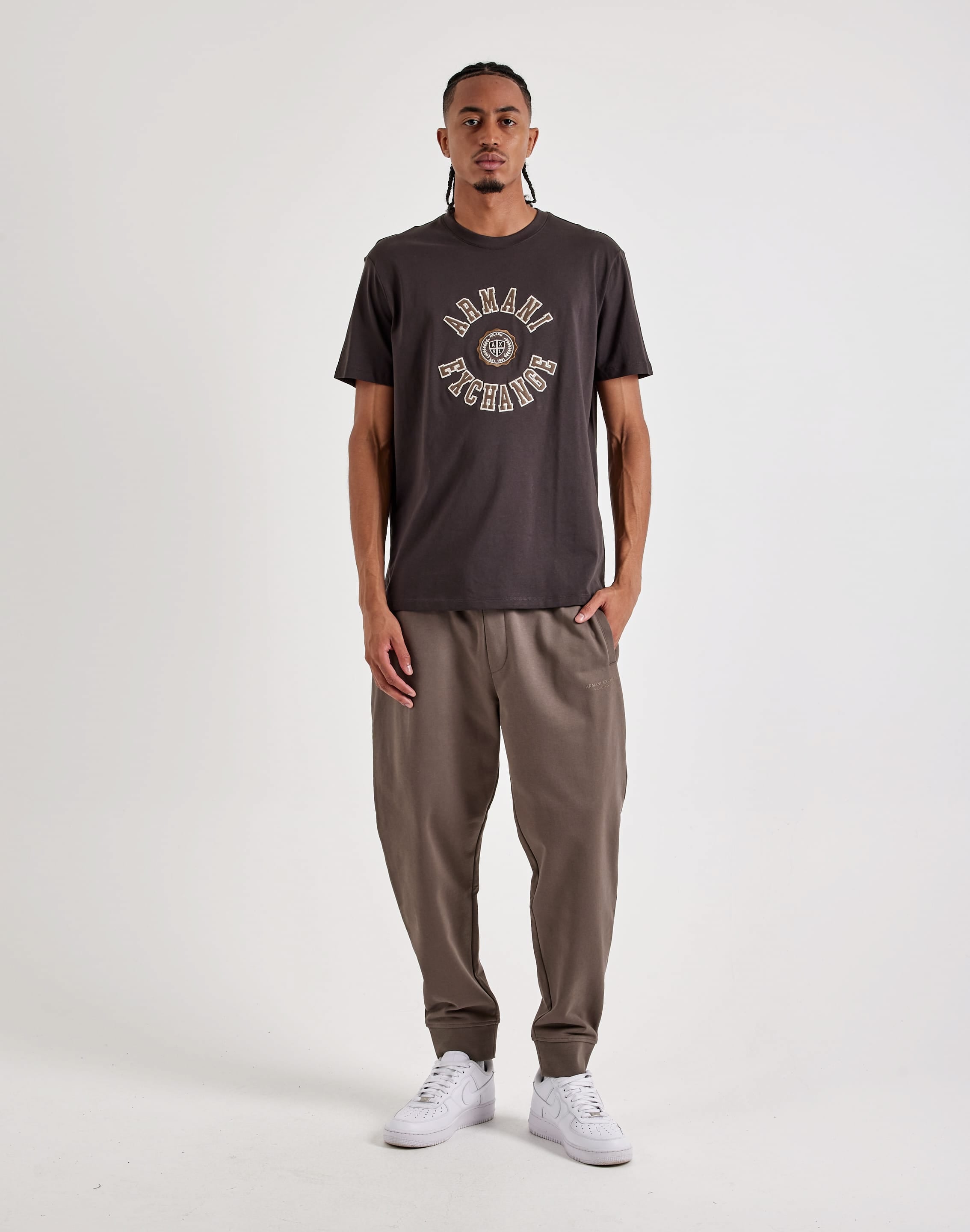 Photo of Armani Exchange Vintage Circle Logo Tee