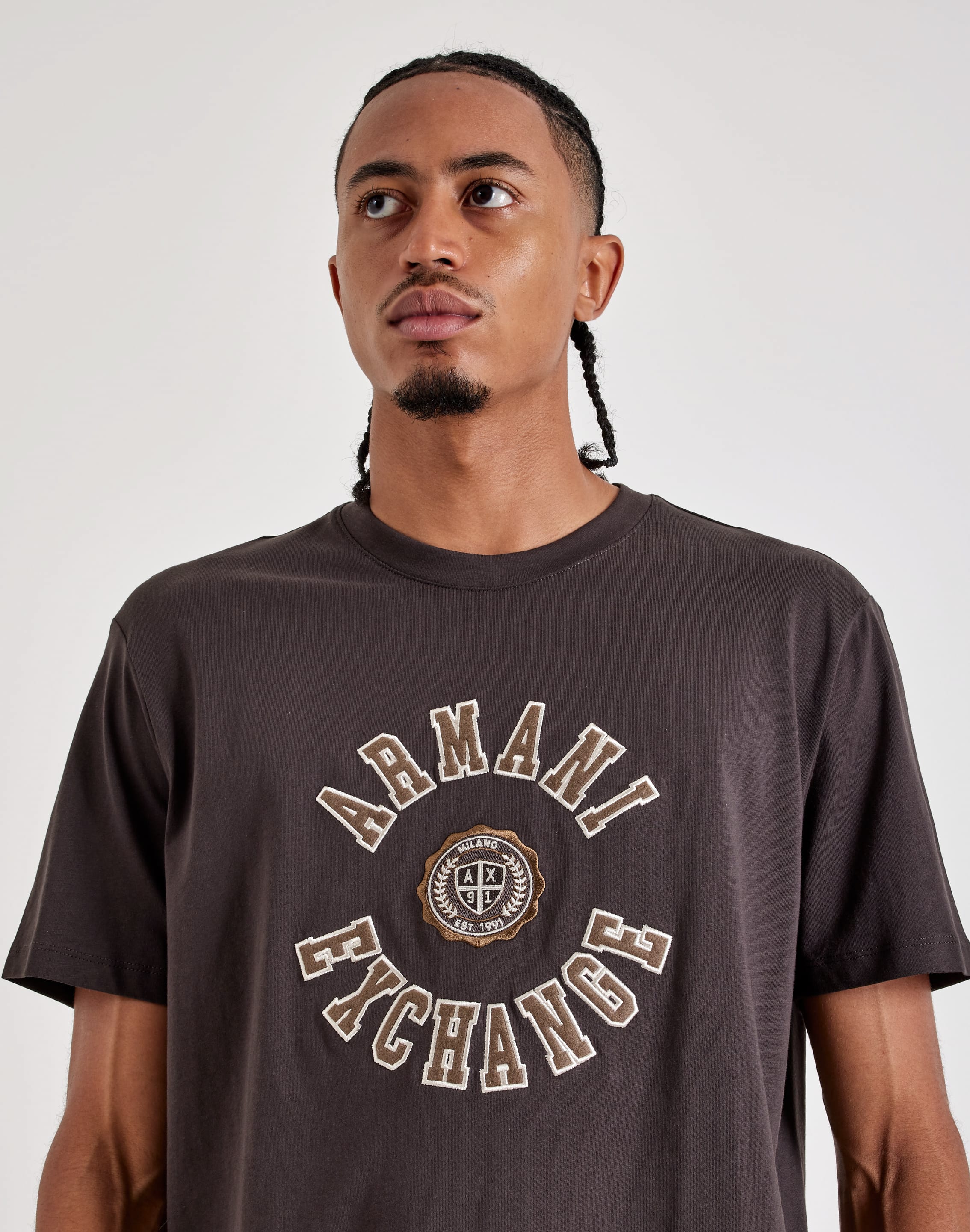Photo of Armani Exchange Vintage Circle Logo Tee