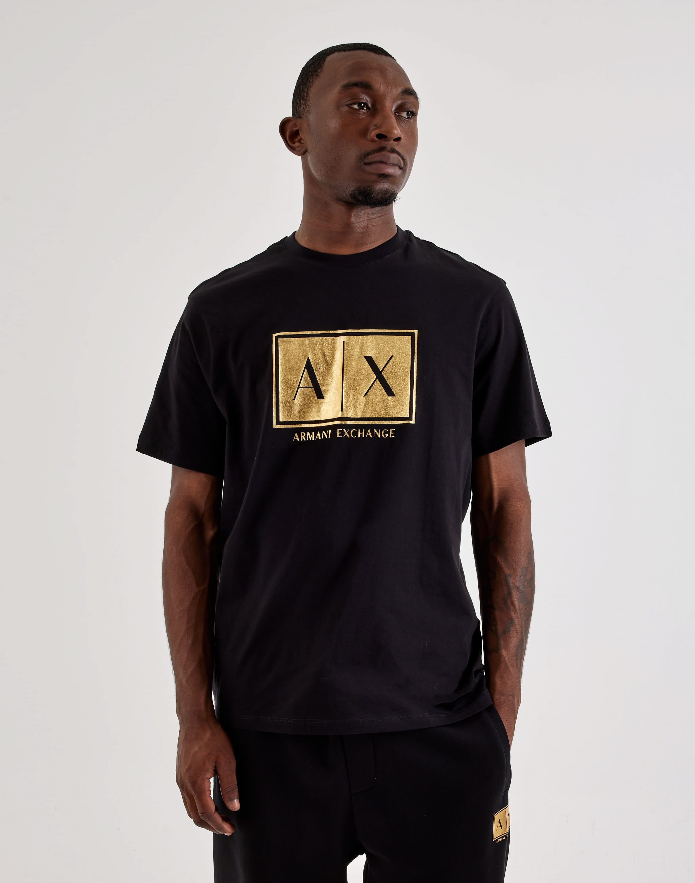Armani Exchange Big Box Logo Tee, image 1 of 4