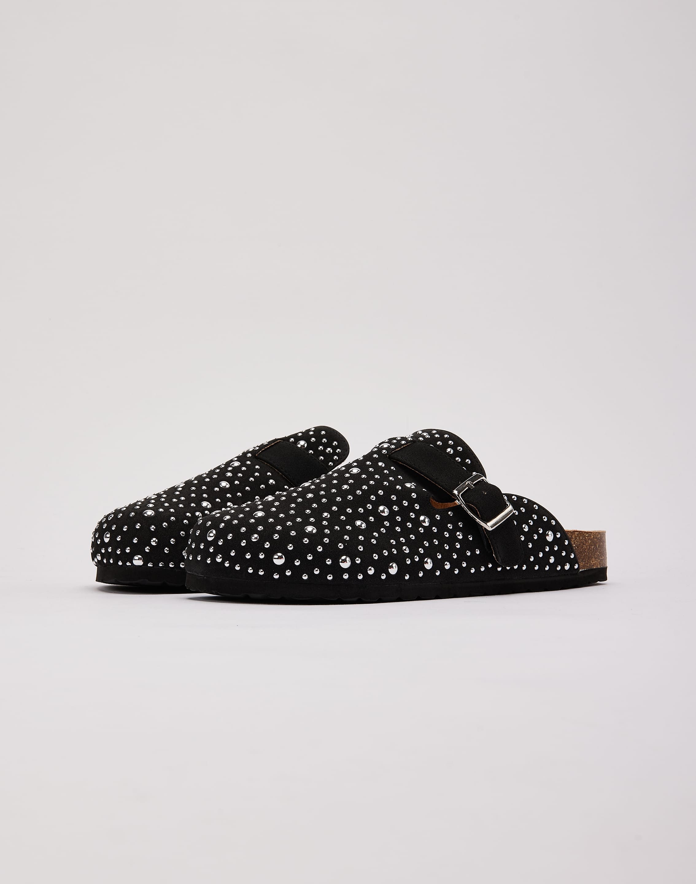 Photo of Azalea Wang Studded Cesario Clogs