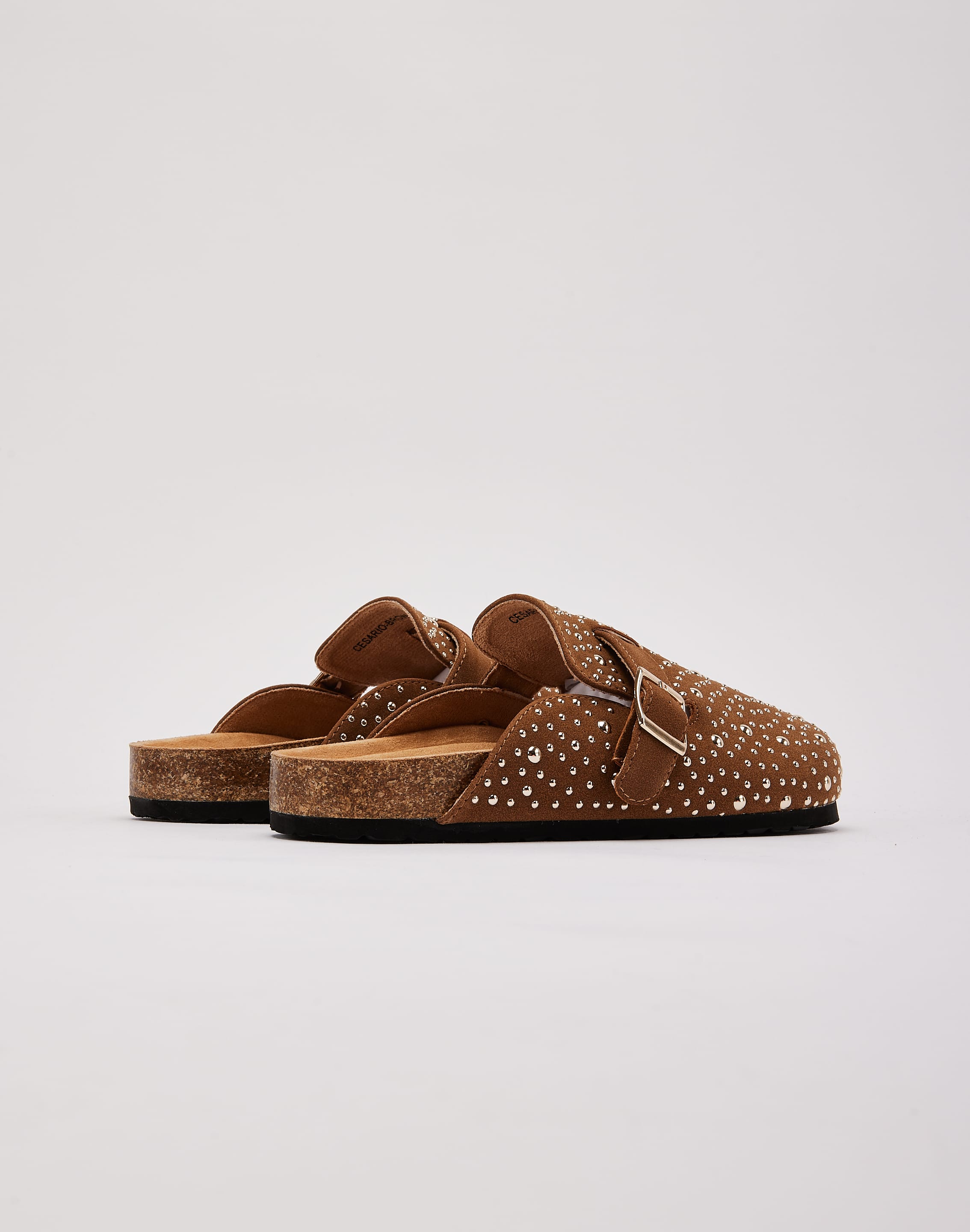 Photo of Azalea Wang Studded Cesario Clogs