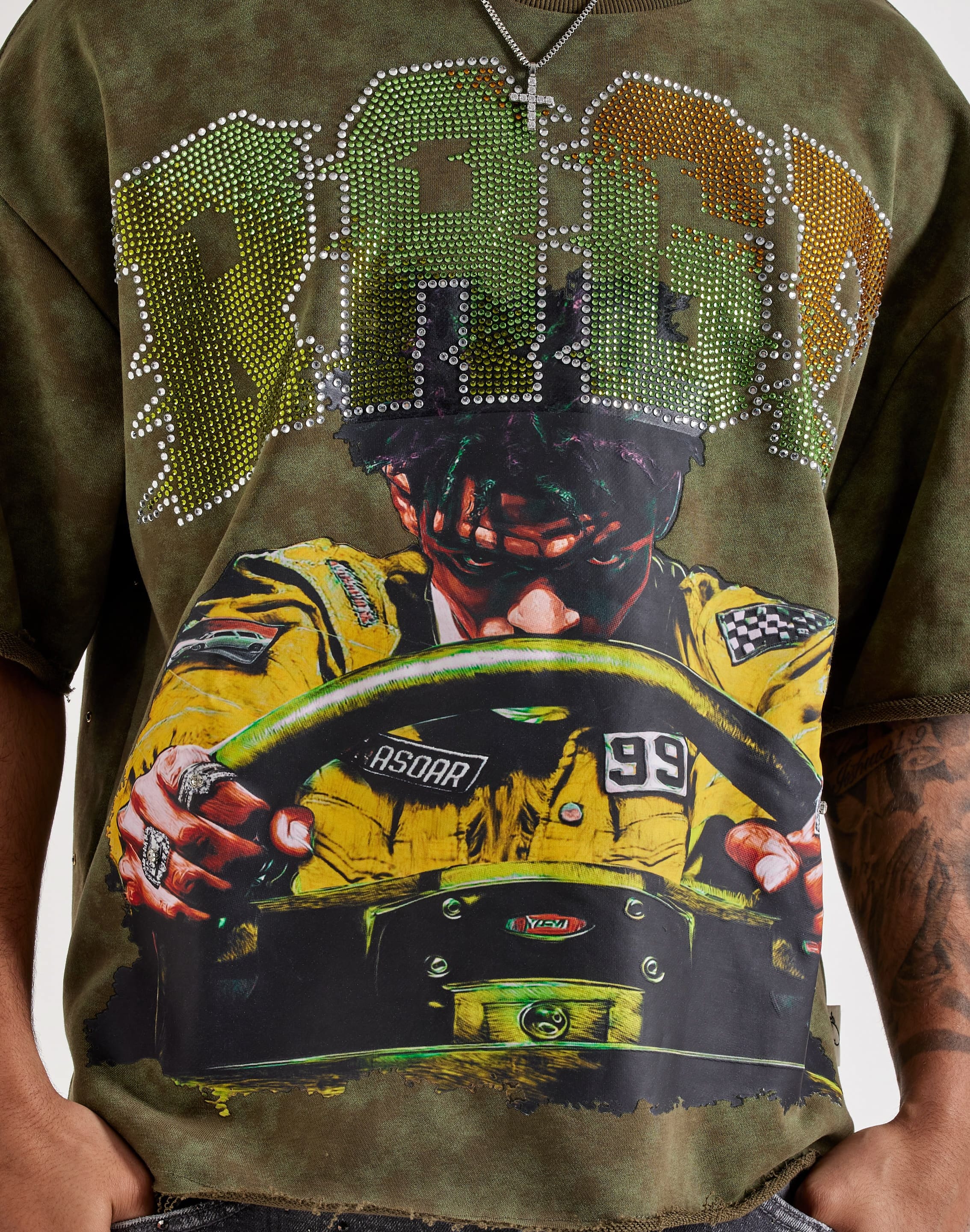 Photo of BKYS Rage Terry Cropped Tee