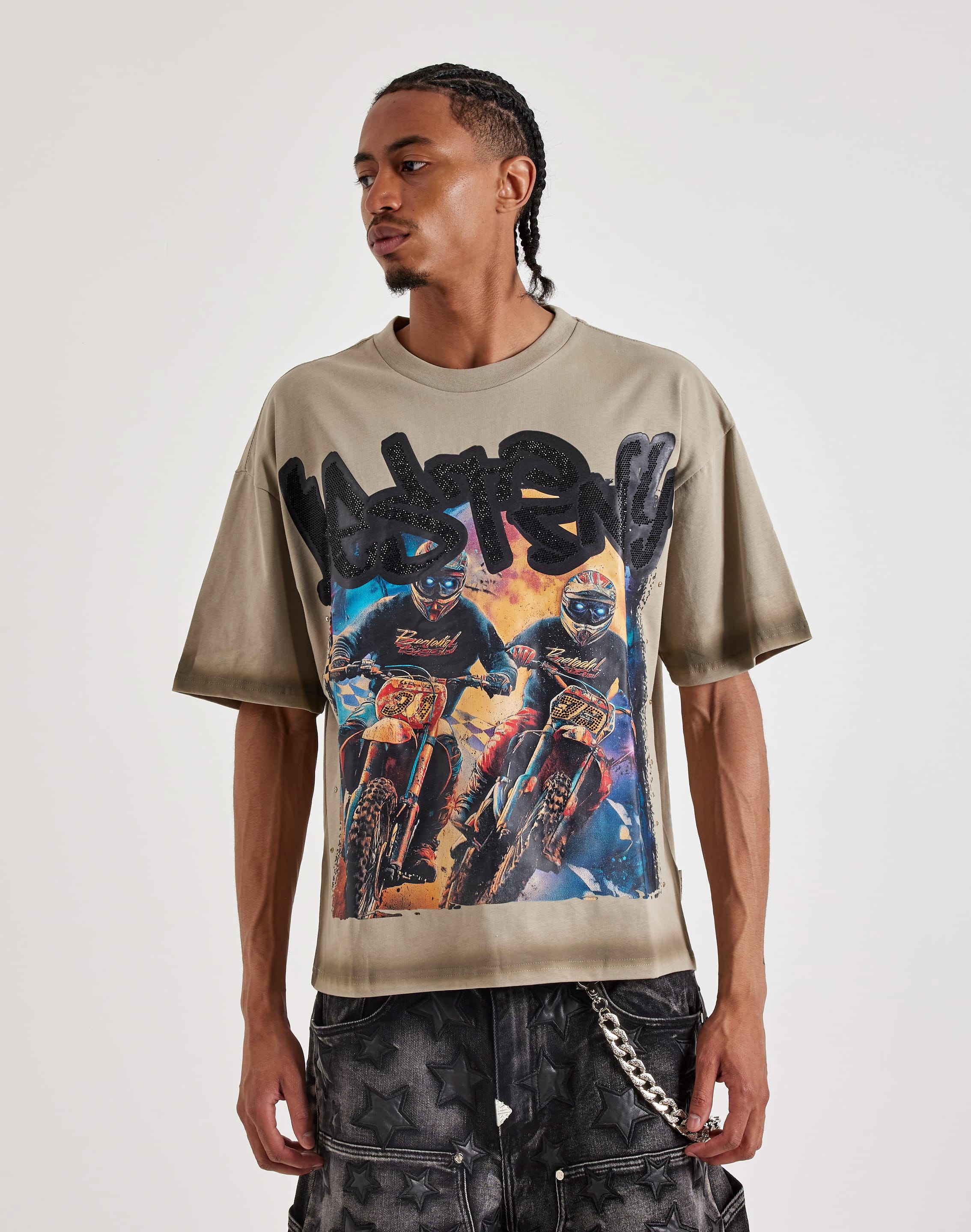 Photo of BKYS Destiny Terry Cropped Tee