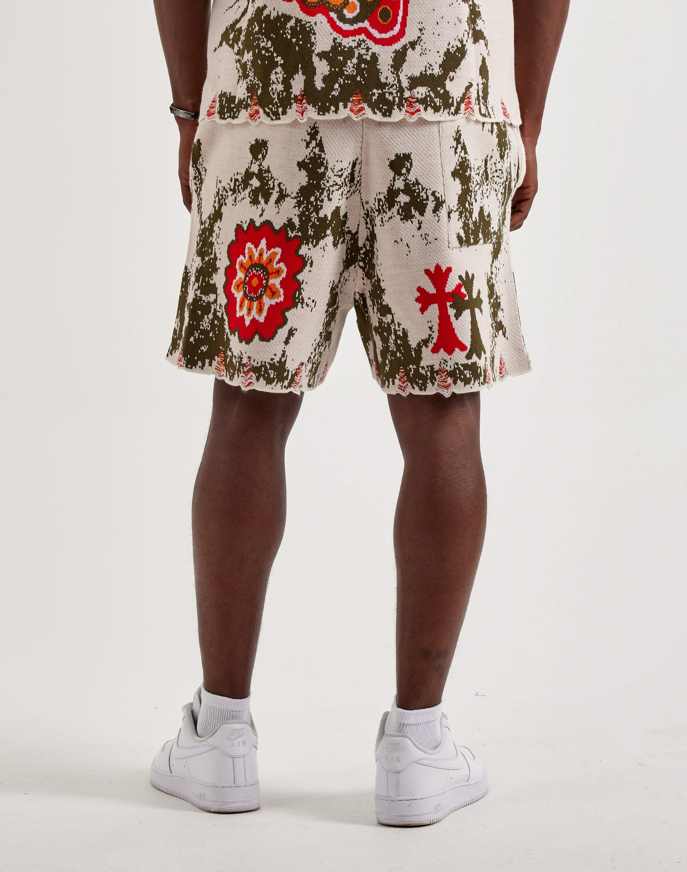 Photo of Chapter By Kohli Butterfly Flowers Knit Shorts