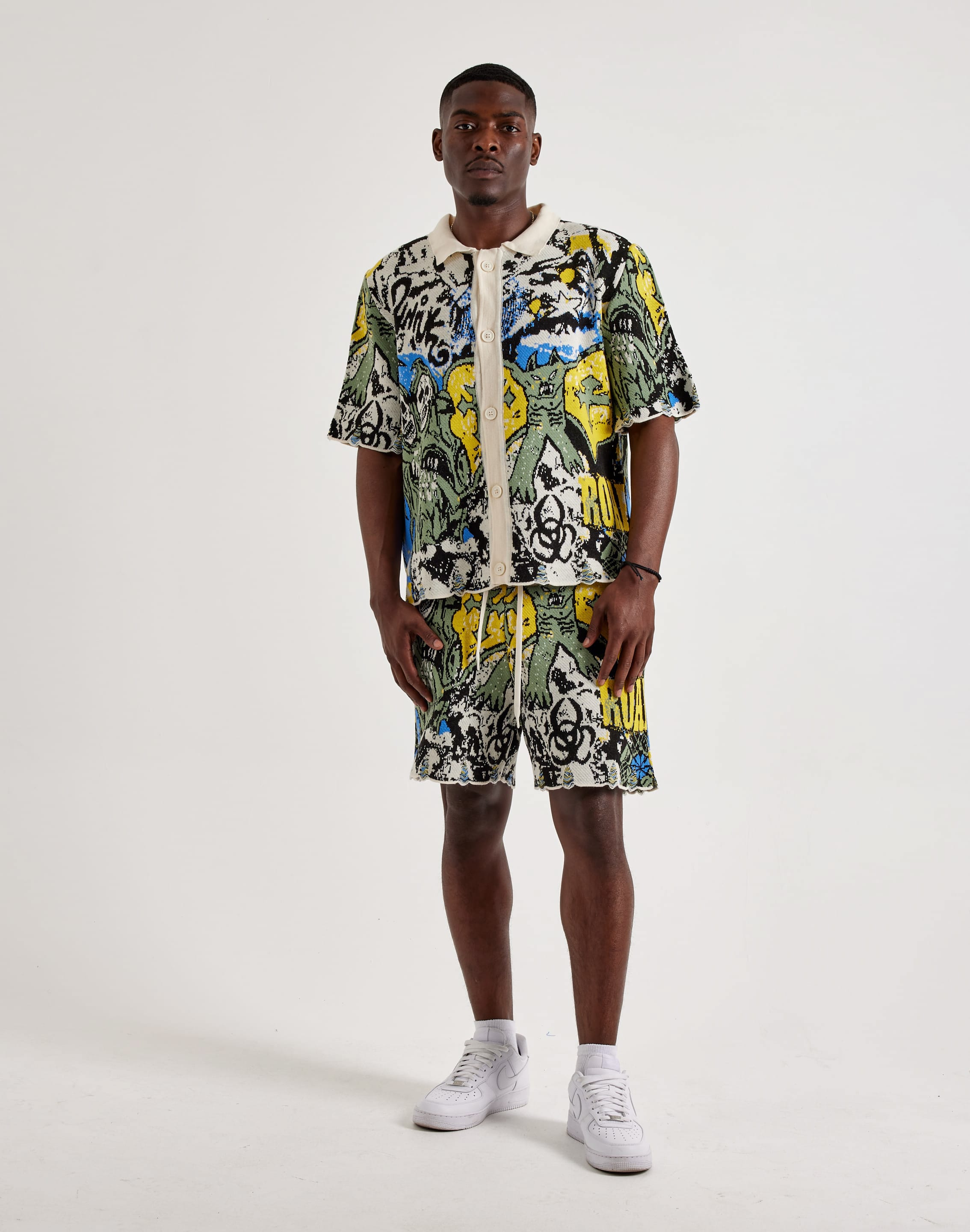 Photo of Chapter By Kohli Road Warrior Knit Button-Up Shirt