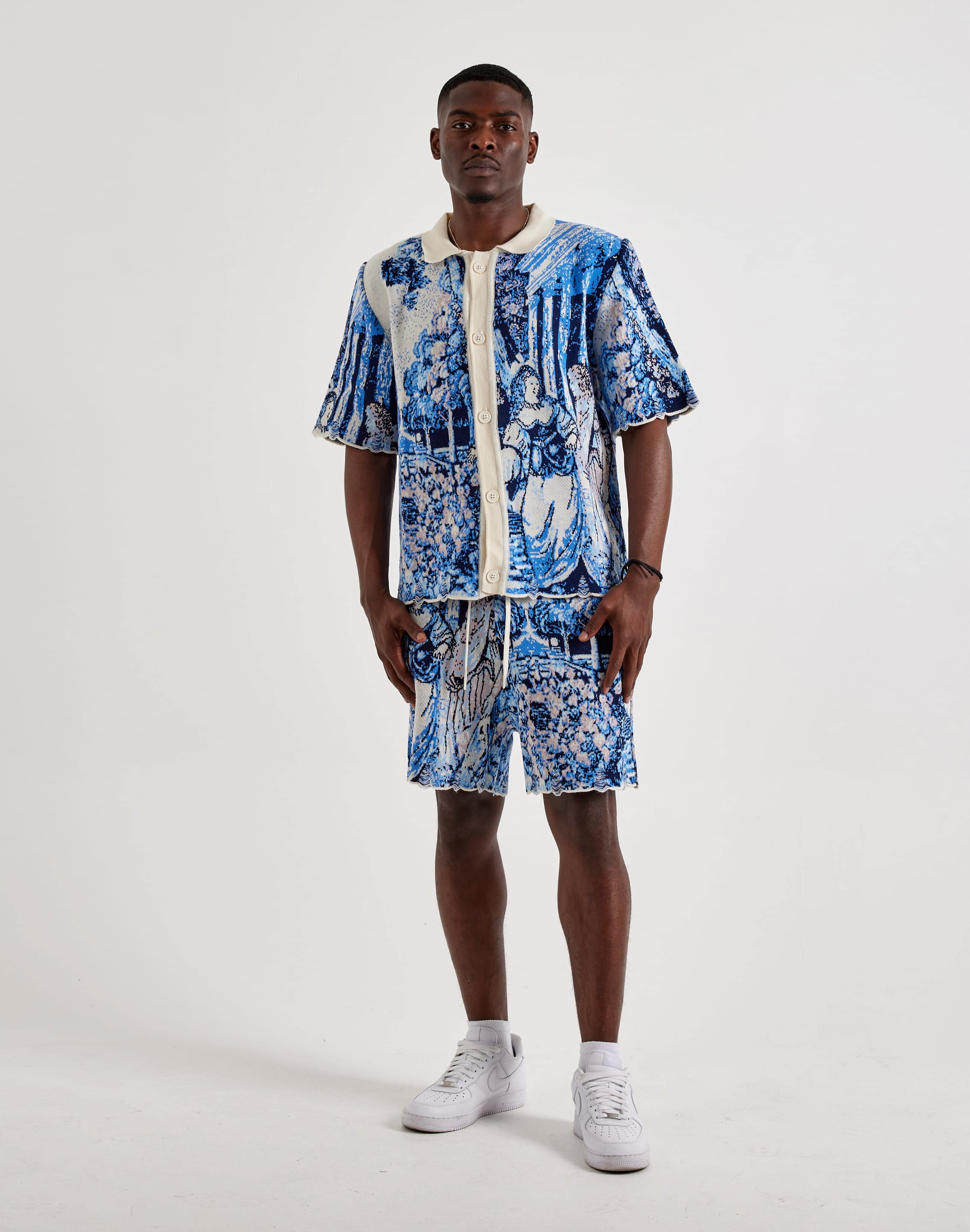 Photo of Chapter By Kohli The Garden Knit Button-Up Shirt