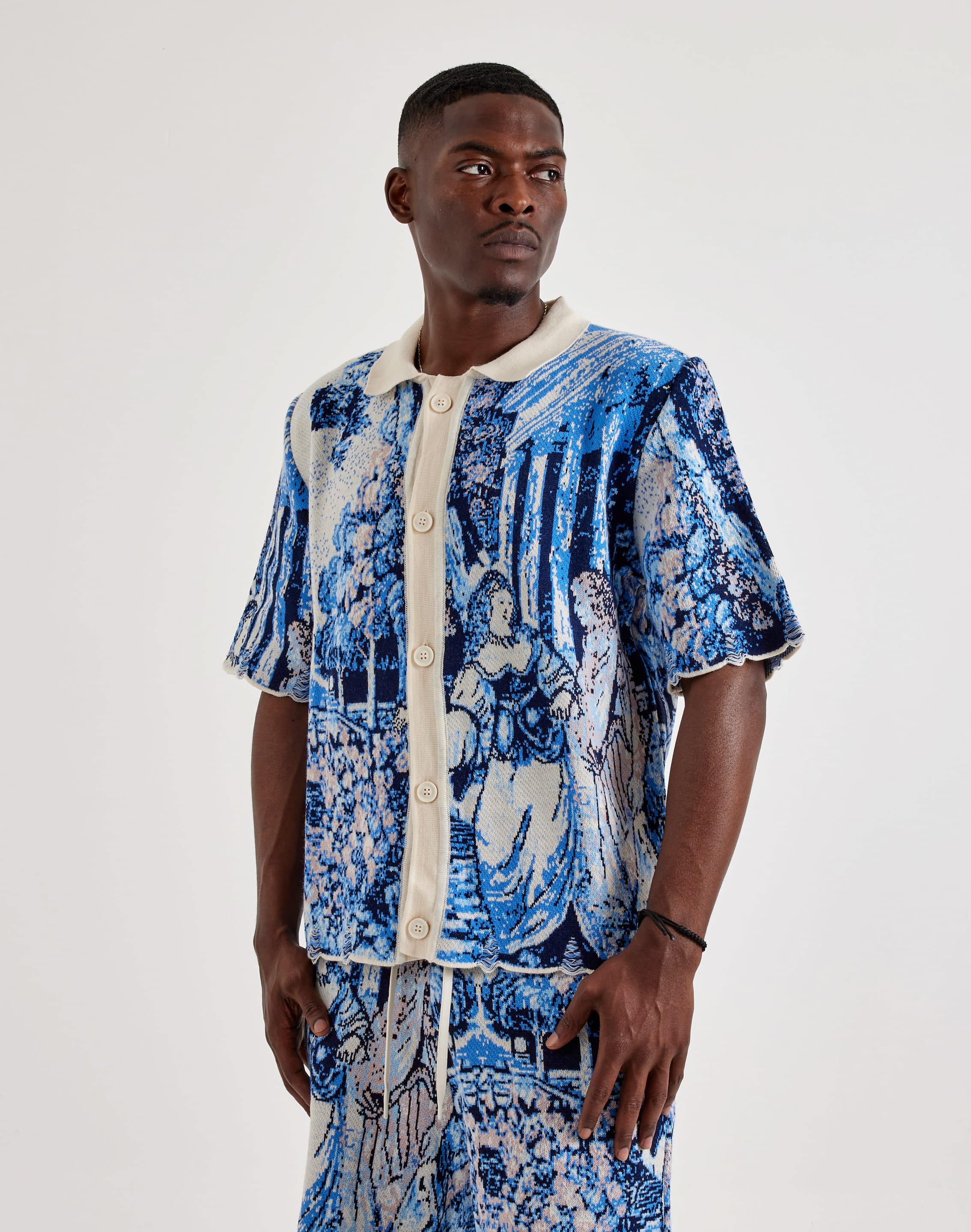 Photo of Chapter By Kohli The Garden Knit Button-Up Shirt