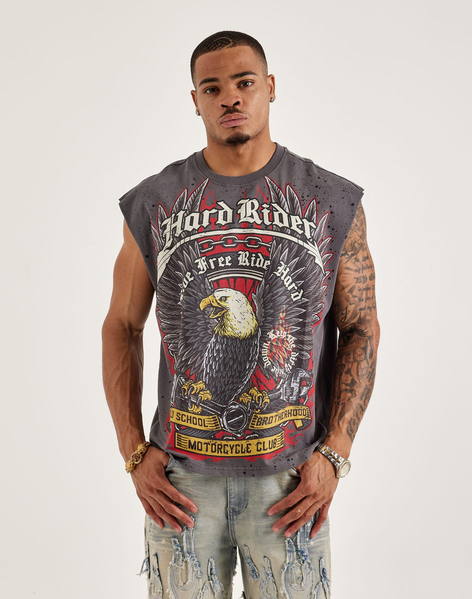 Muscle Rider Civilized Hard Rider Muscle Tee – DTLR