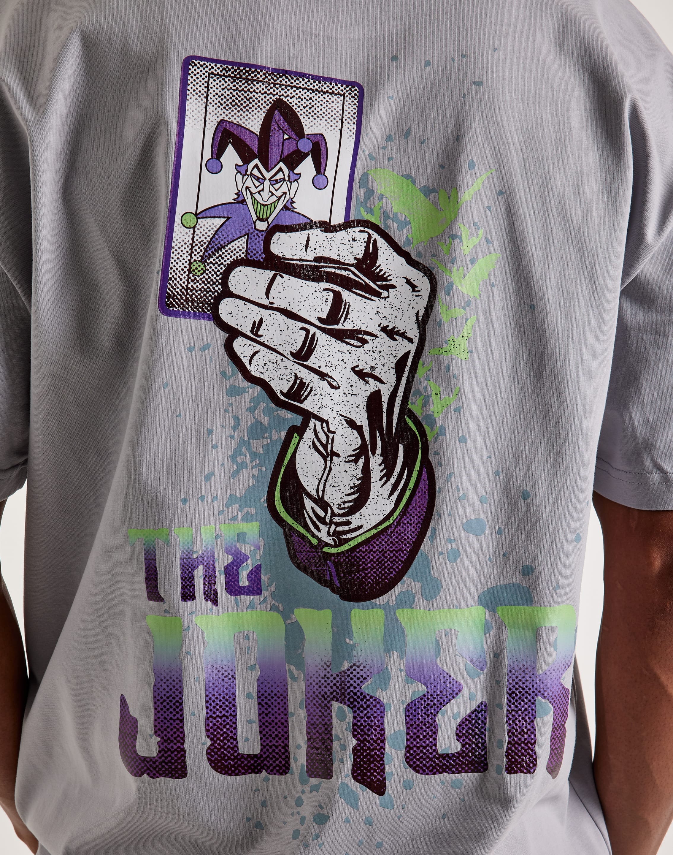 Joker Printed Tee Shirt Le Joker Joker Men Printed Round Neck