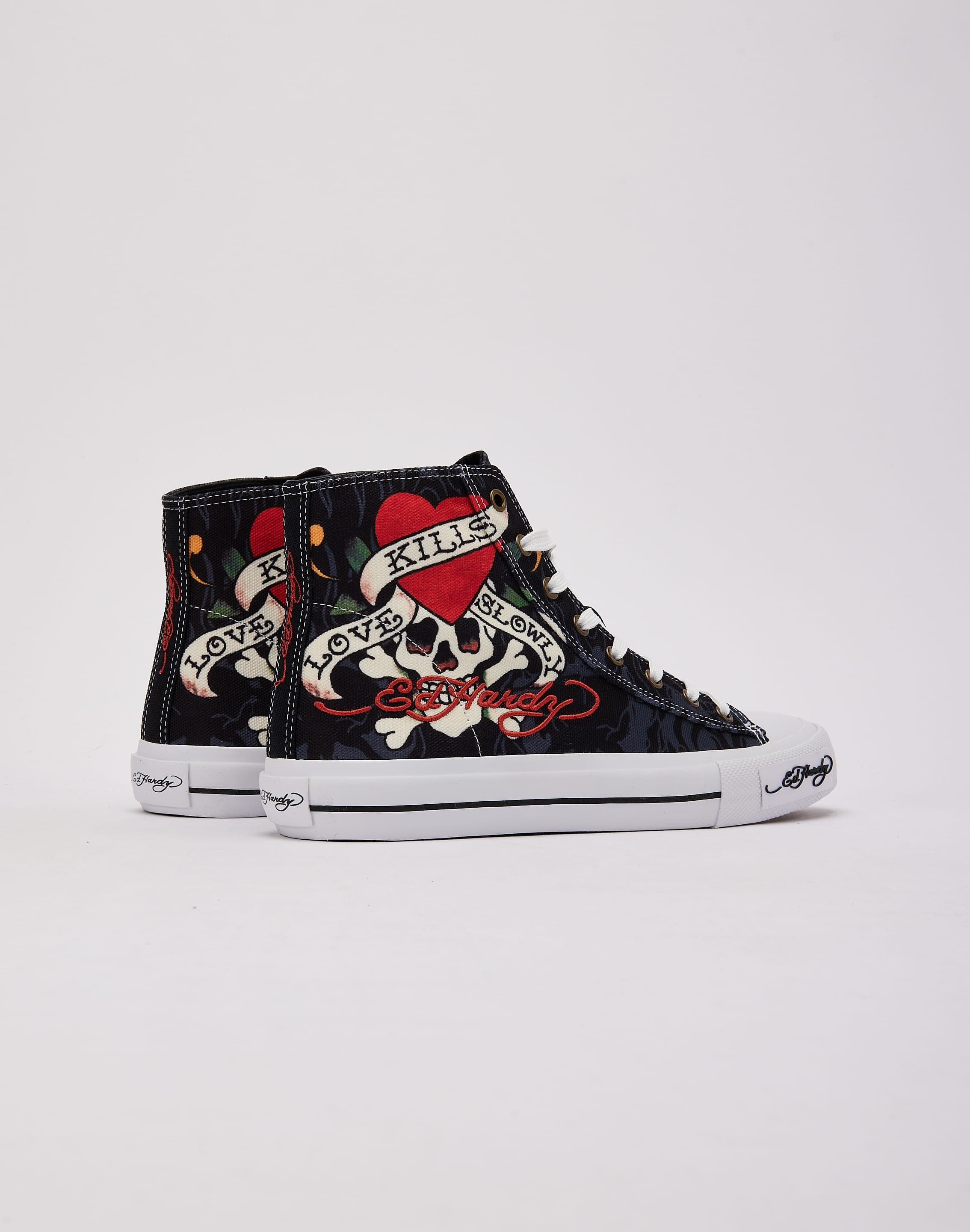 Ed Hardy Heart Skull Hi