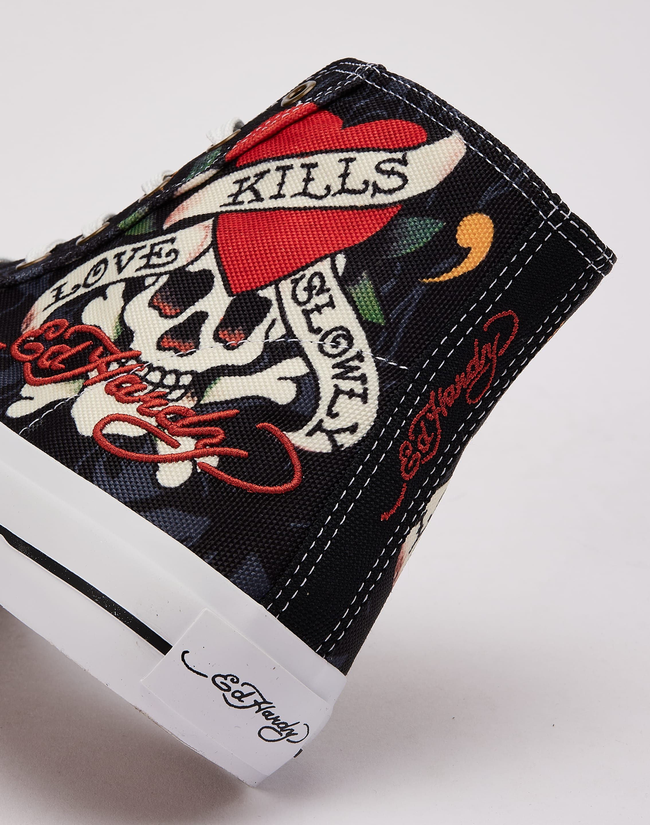 Ed Hardy Heart Skull Hi