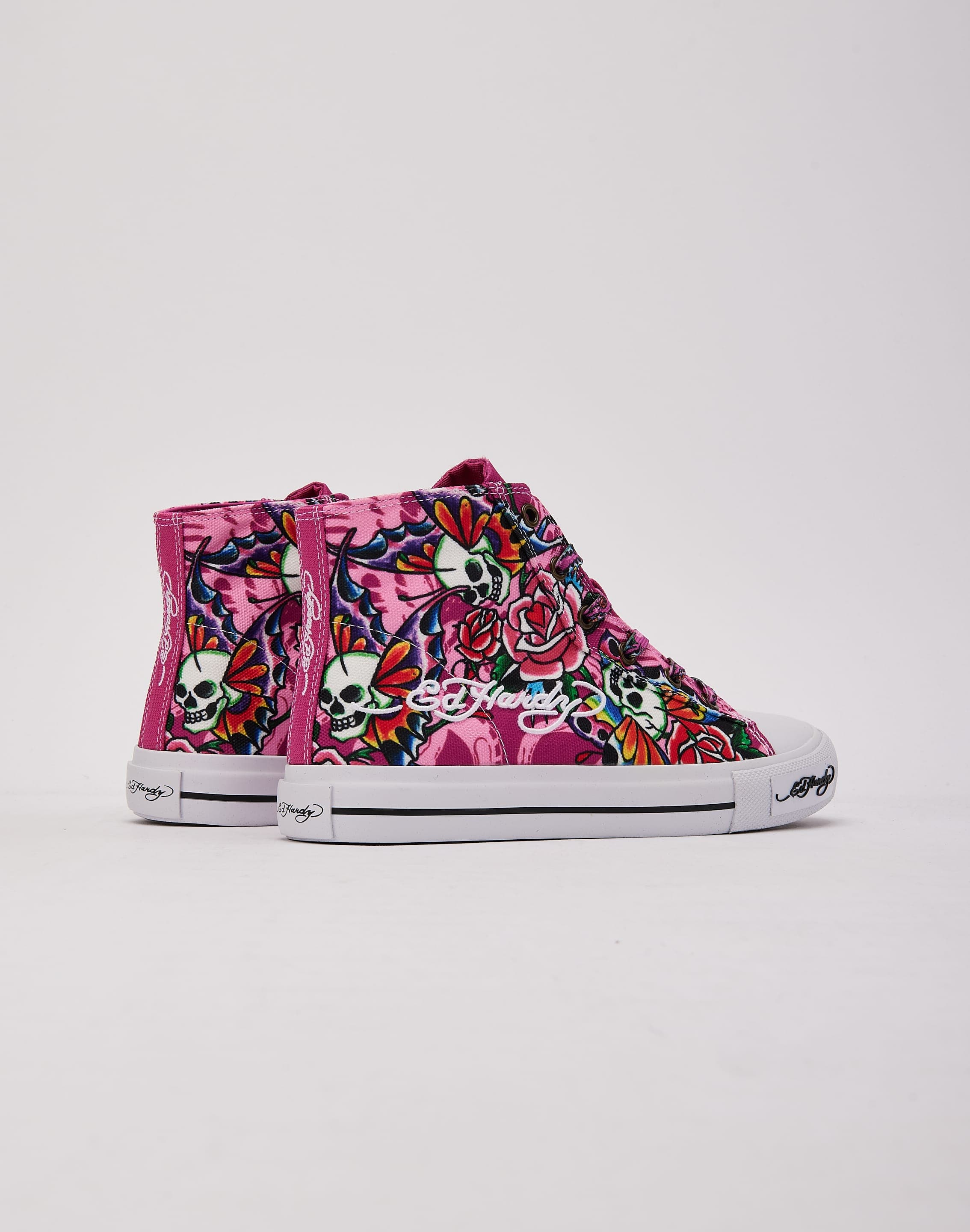 Ed Hardy Skull Butterfly Hi Grade-School – DTLR