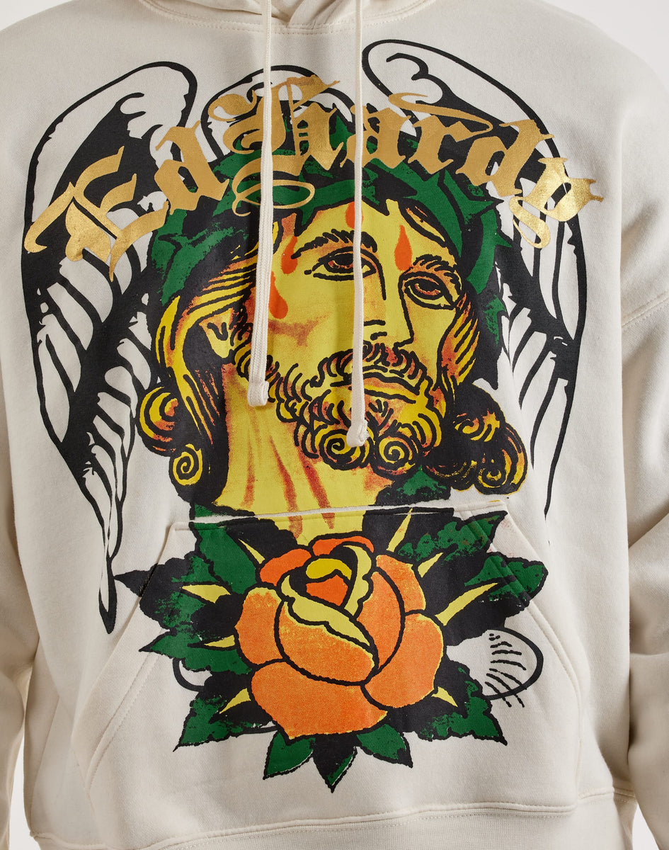 Ed Hardy Savior Pullover Fleece Hoodie – DTLR