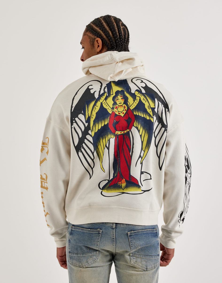 Ed Hardy Savior Pullover Fleece Hoodie – DTLR
