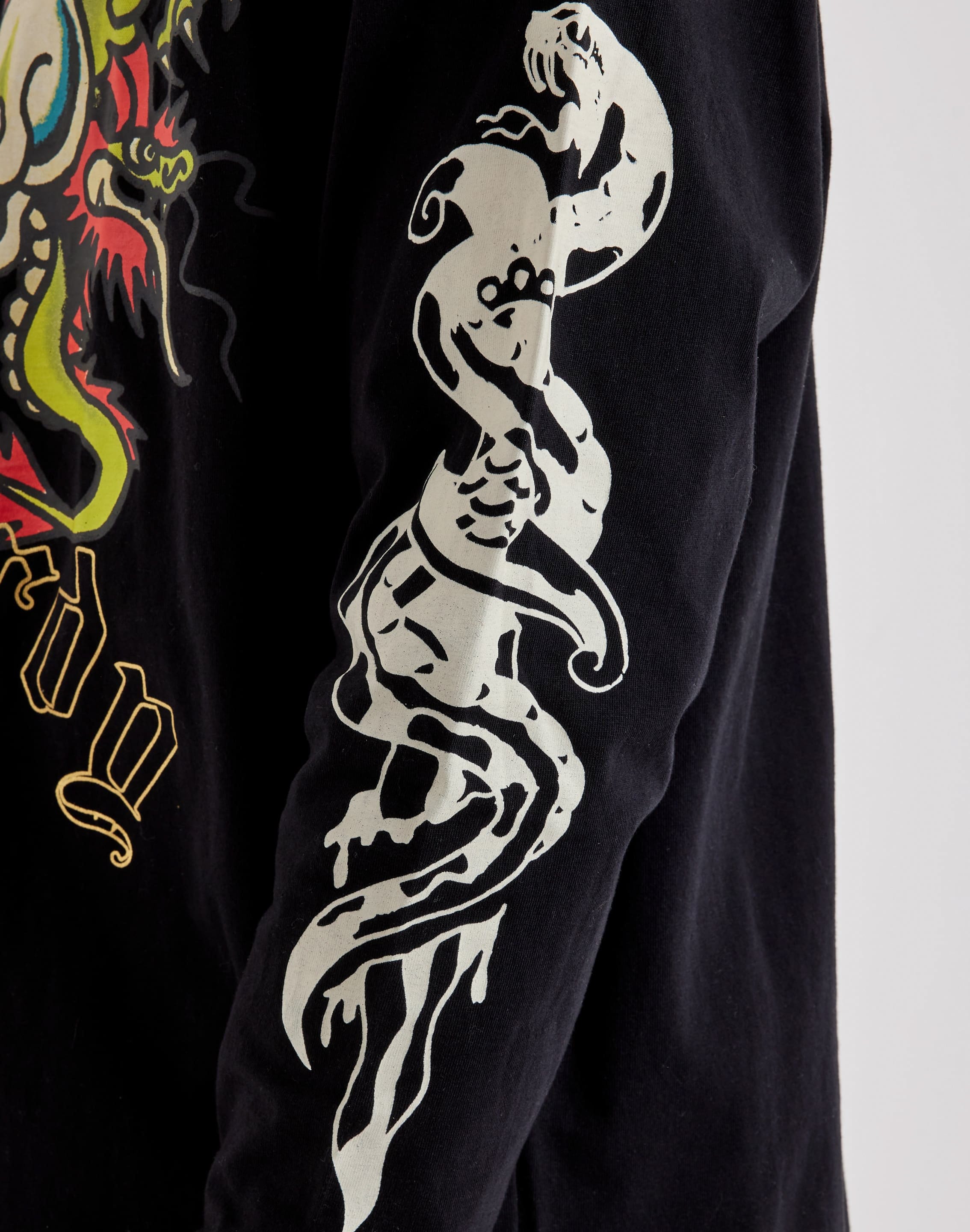 Ed Hardy Skull Dragon Long-Sleeve Tee – DTLR