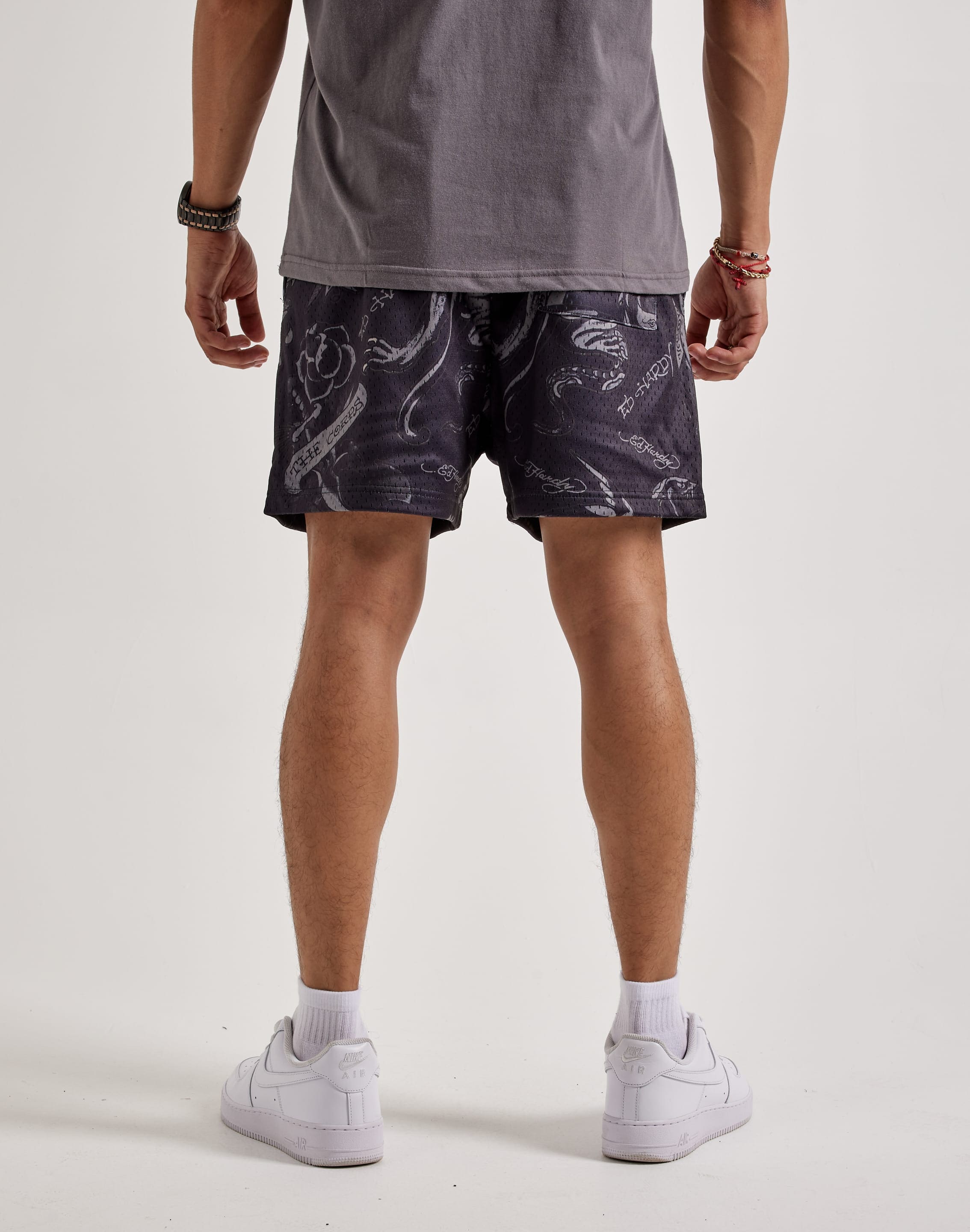 Ed Hardy Panther Mesh Shorts