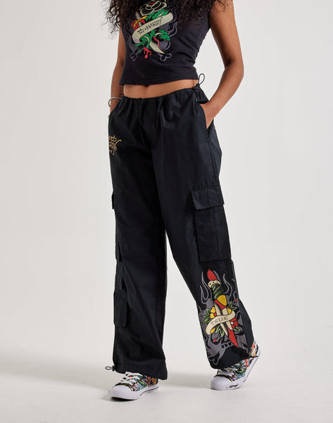 Ed Hardy Dagger Skull Cargo Pants – DTLR