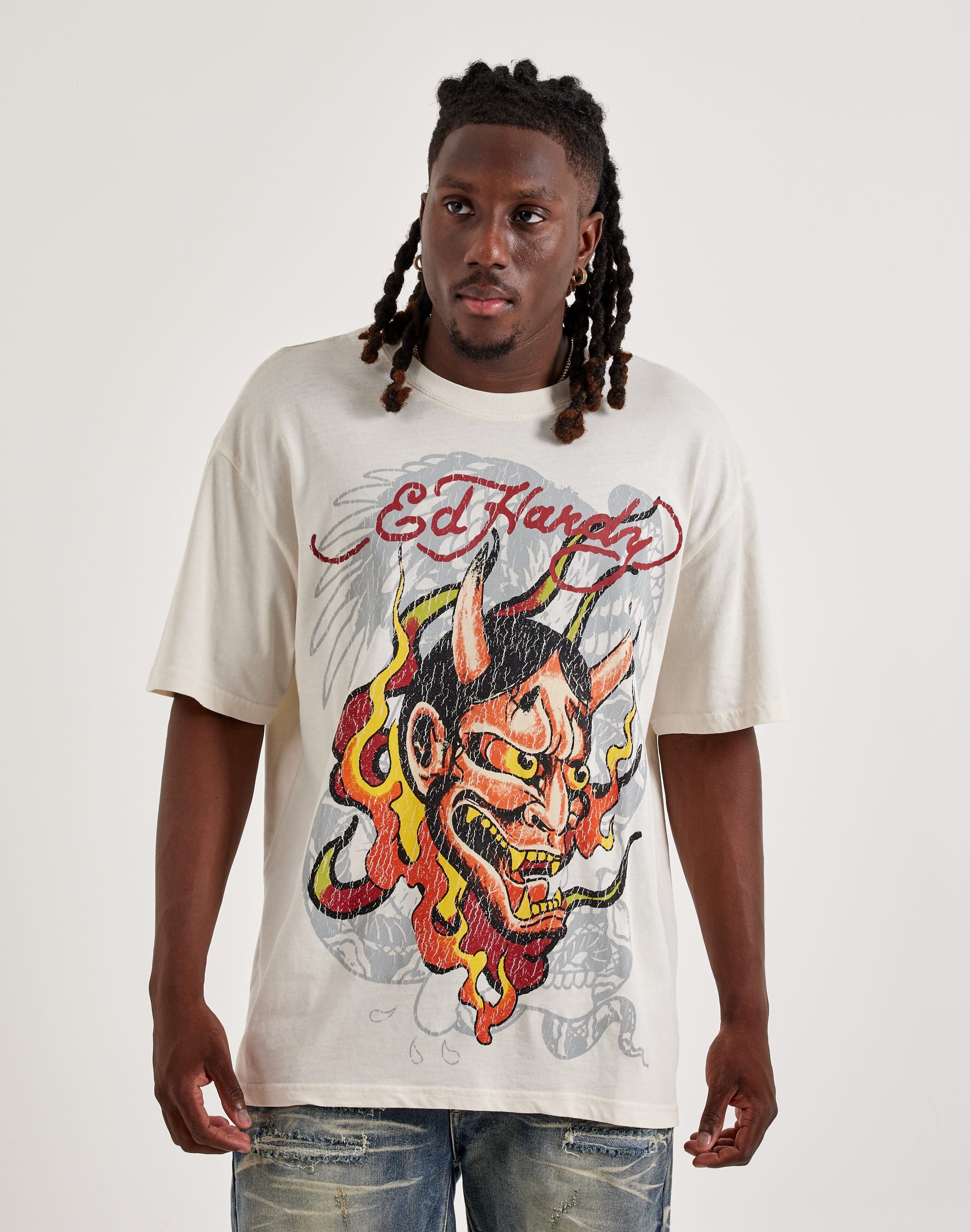Ed Hardy Demon Vintage Tee – DTLR