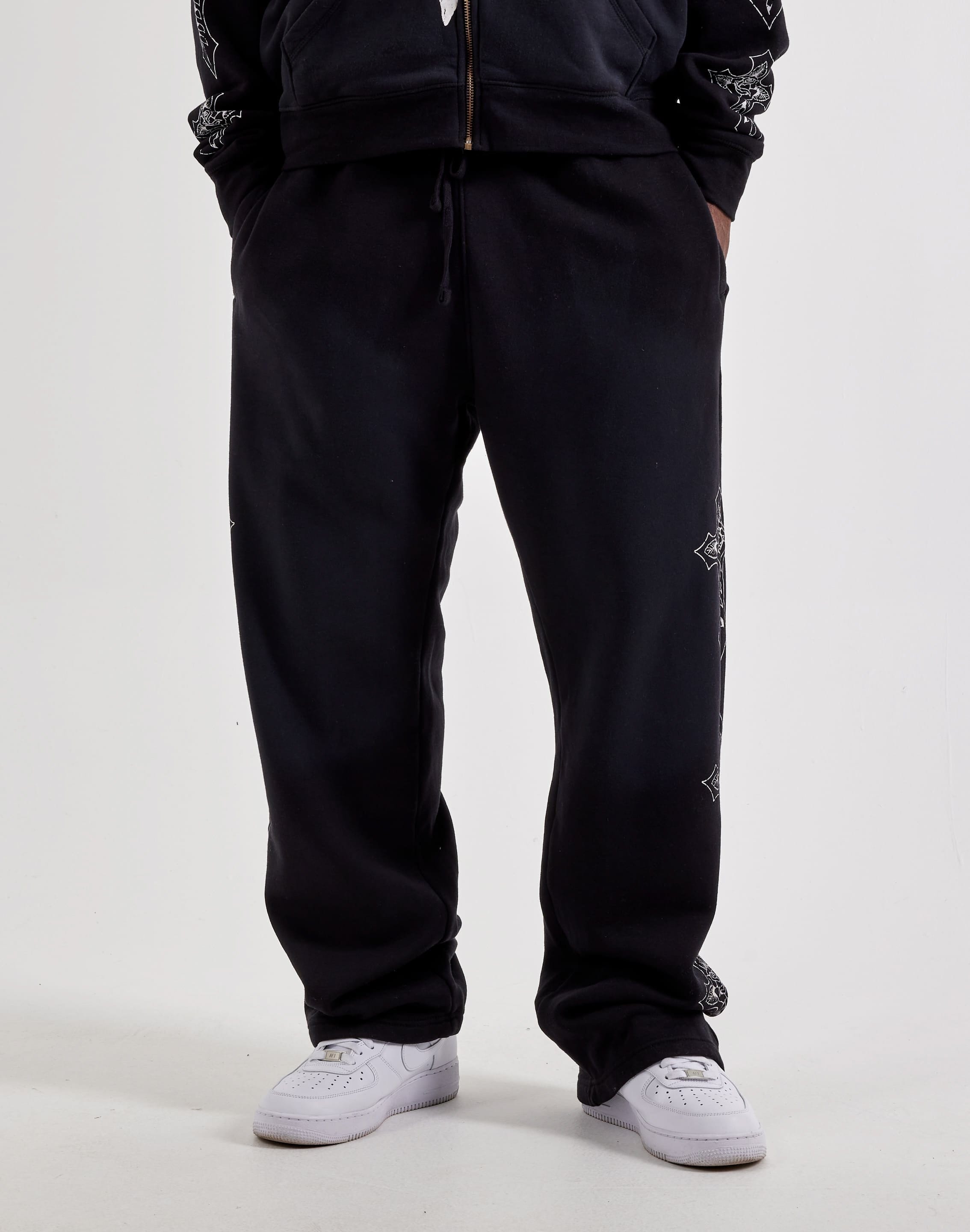 Ed Hardy Bootcut Fleece Sweatpants