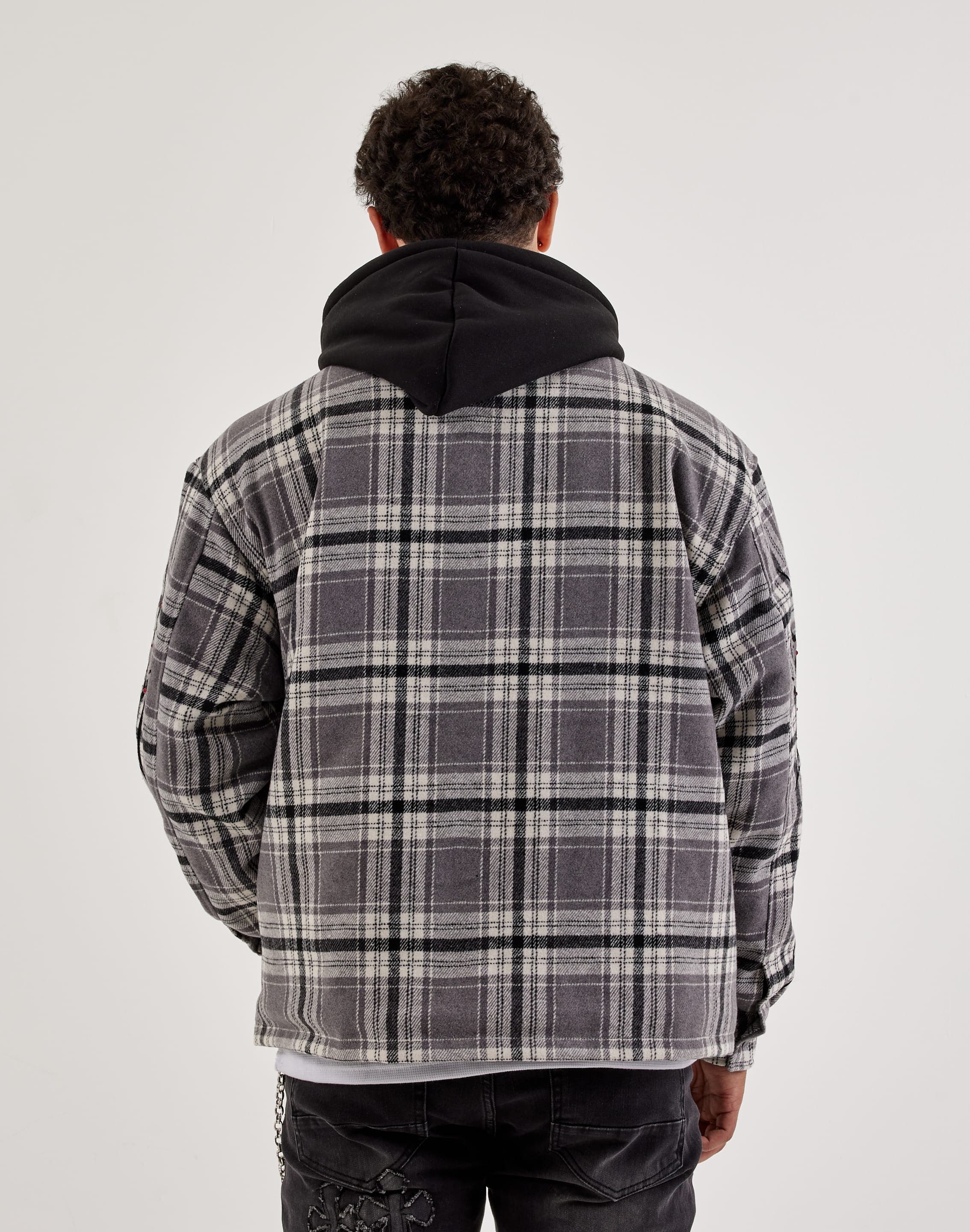 First Row Beware of Spyder Shacket