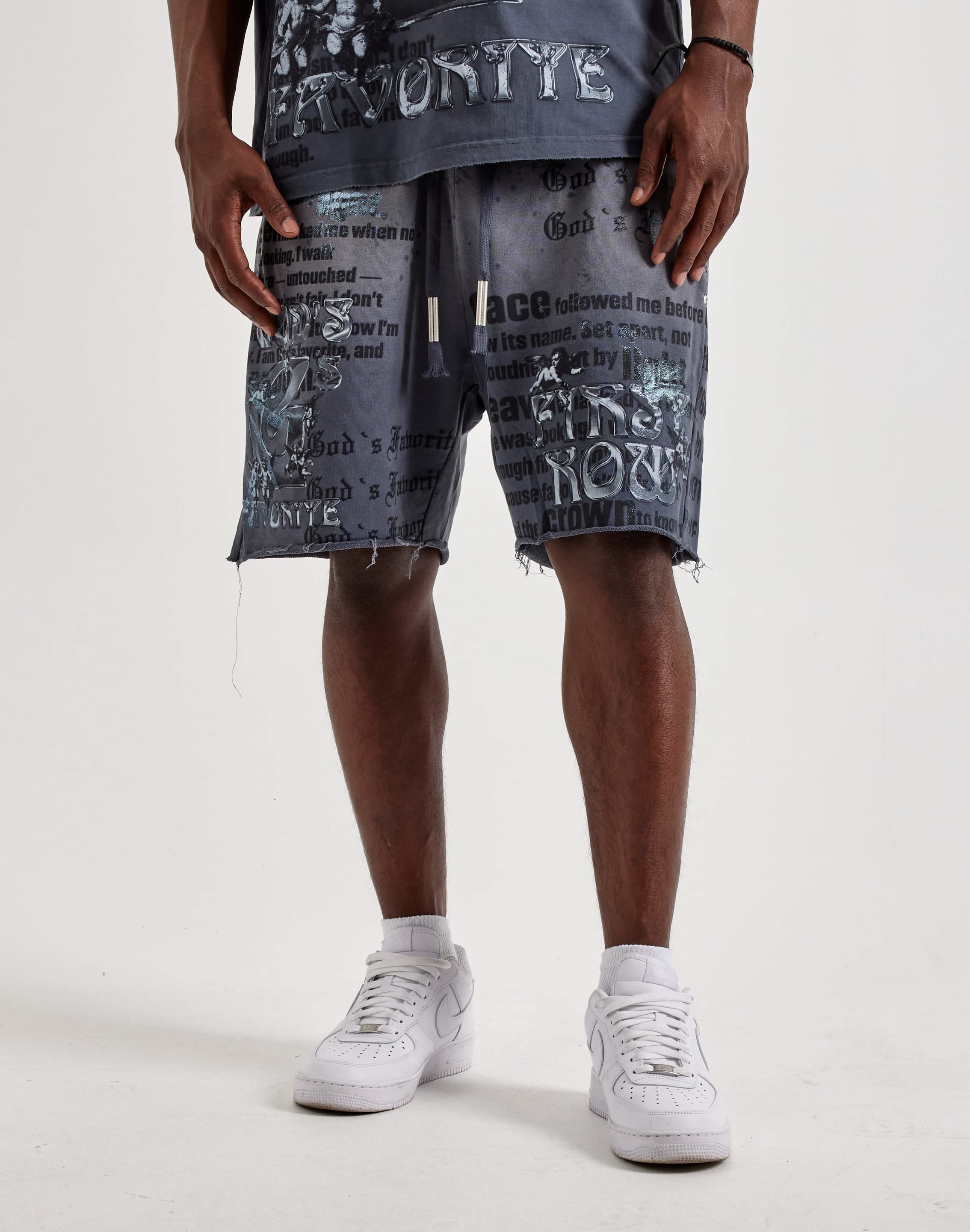 Photo of First Row The Blessing Is Loud Fleece Shorts
