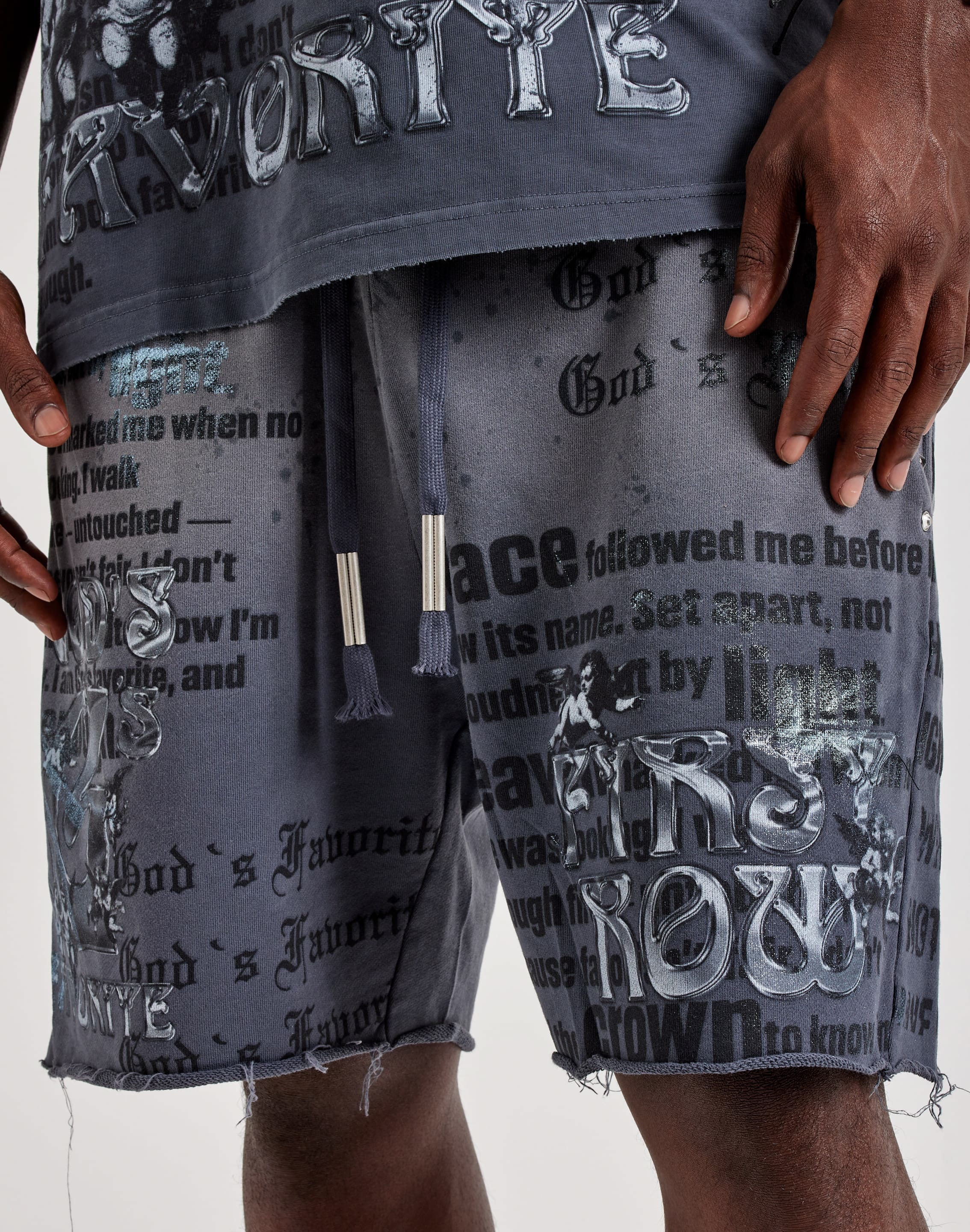 Photo of First Row The Blessing Is Loud Fleece Shorts