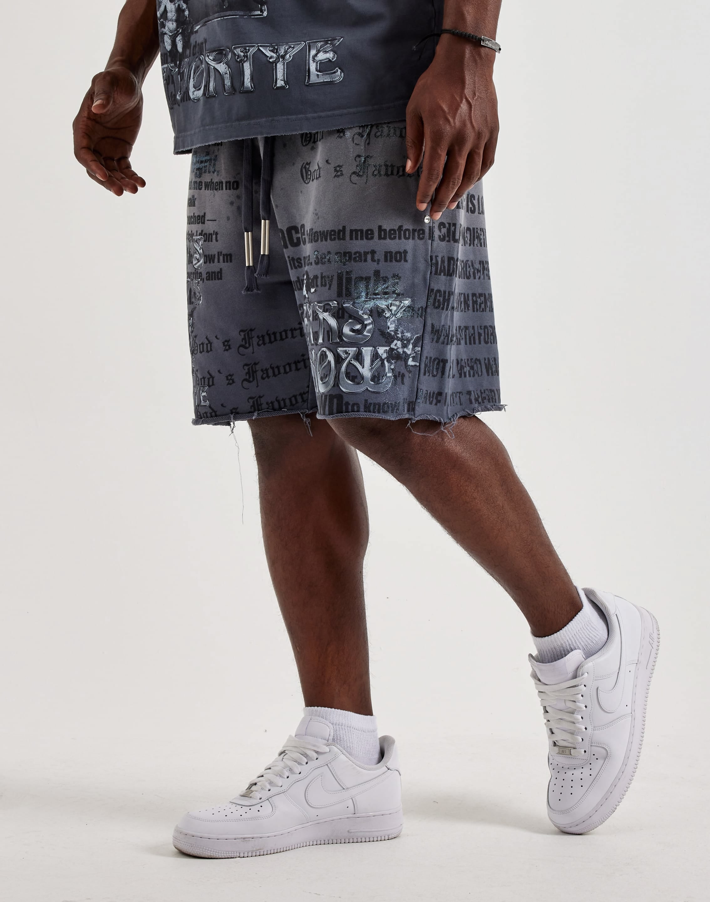 Photo of First Row The Blessing Is Loud Fleece Shorts