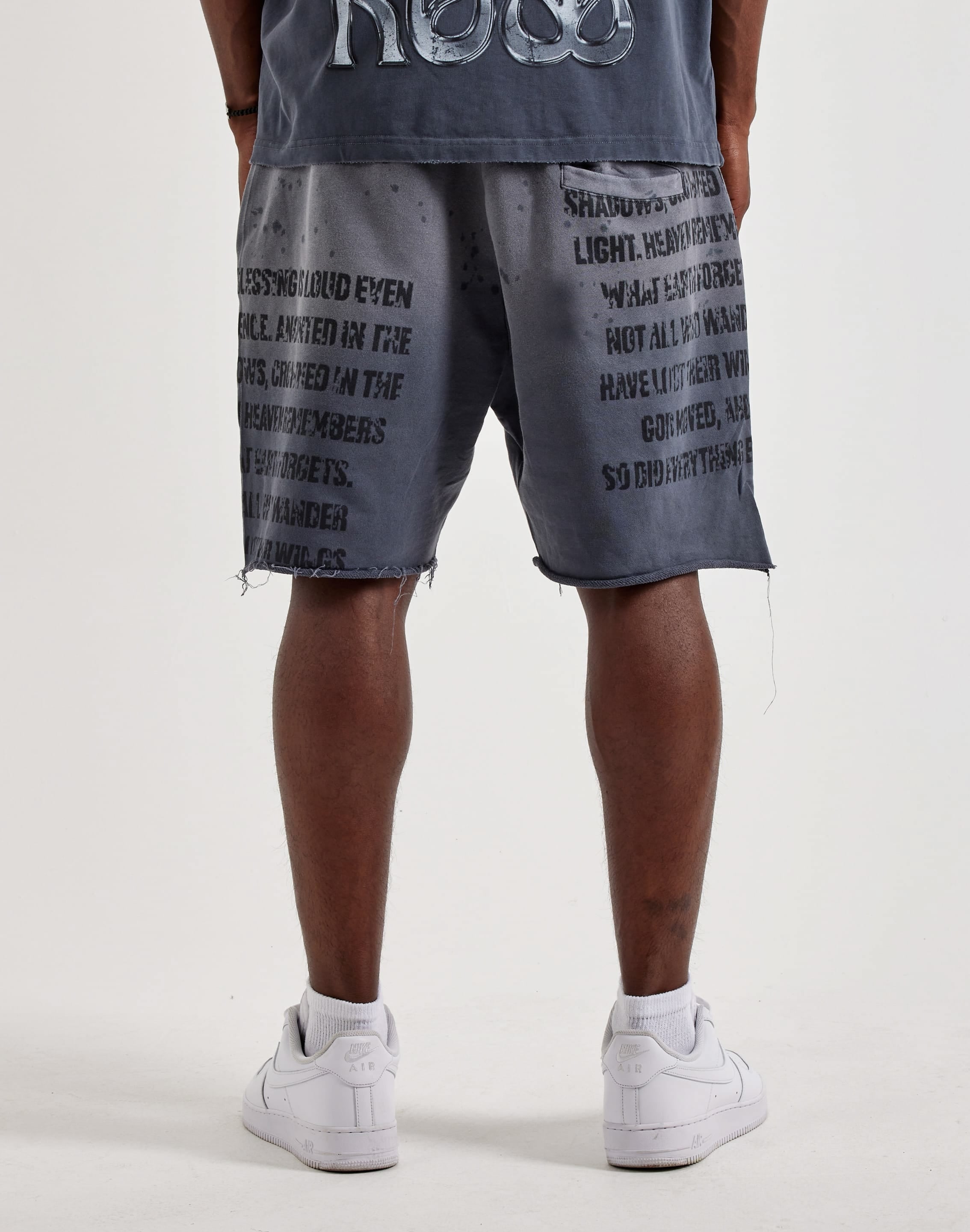 Photo of First Row The Blessing Is Loud Fleece Shorts